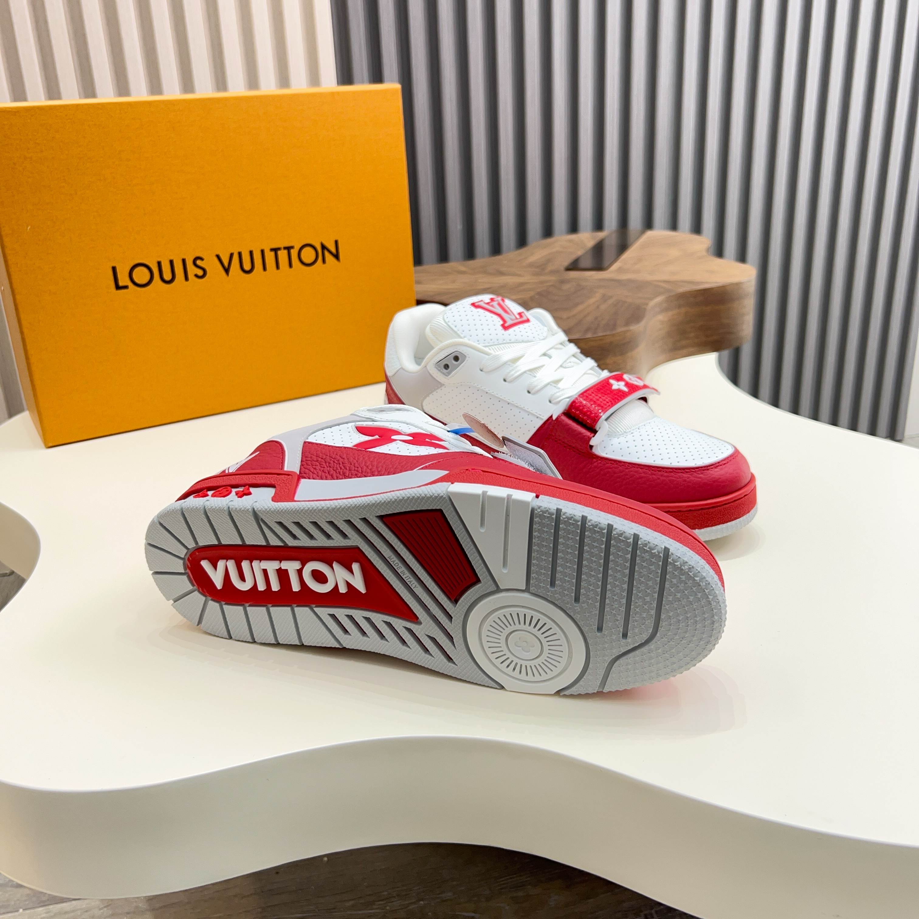 Louis Vuitton Trainer Sneaker: Leather, Monogram, Comfortable, Breathable 11 a1743229897900 3002
