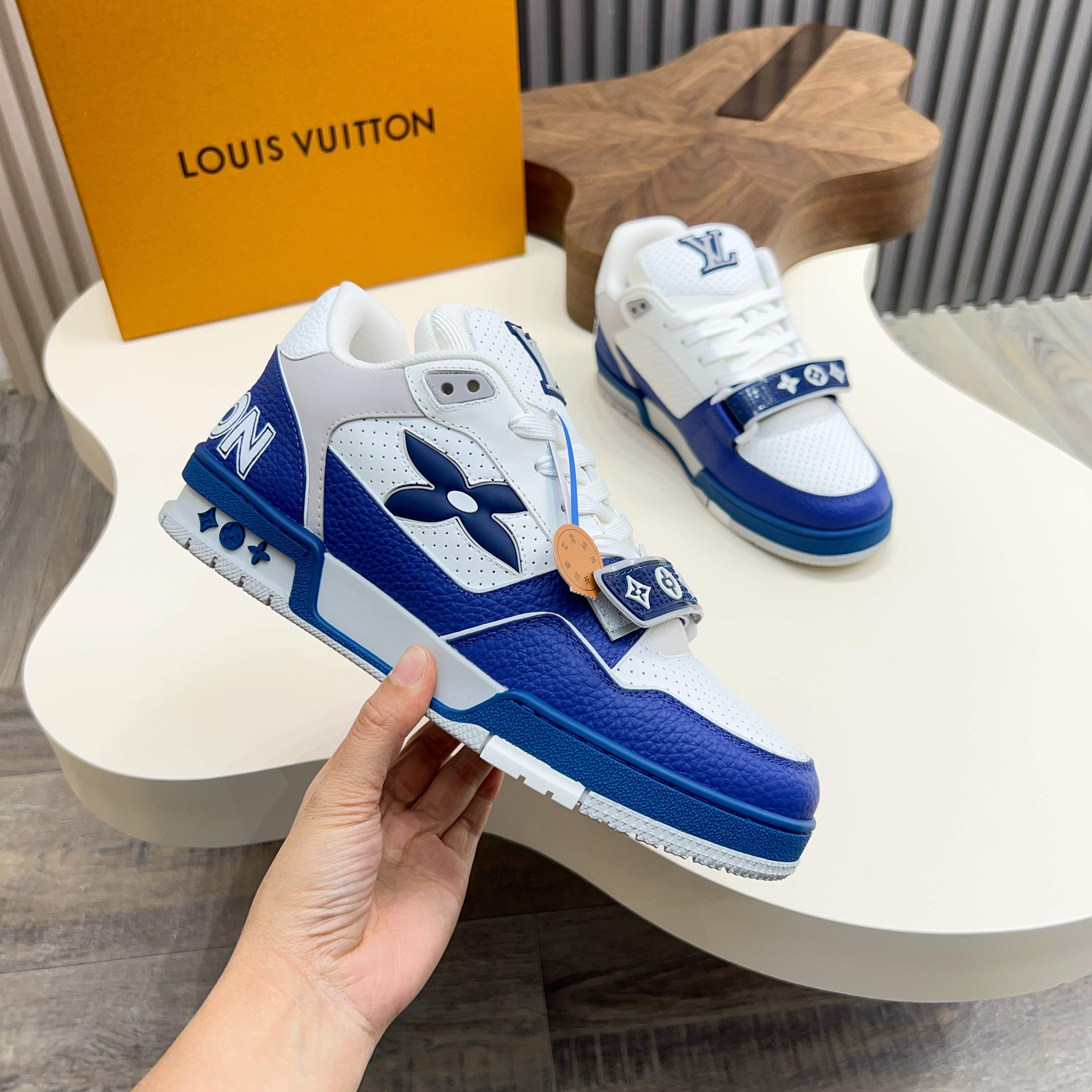 Louis Vuitton Trainer Sneaker: Leather, Monogram, Comfortable and Breathable 3 a1743229898678 8627