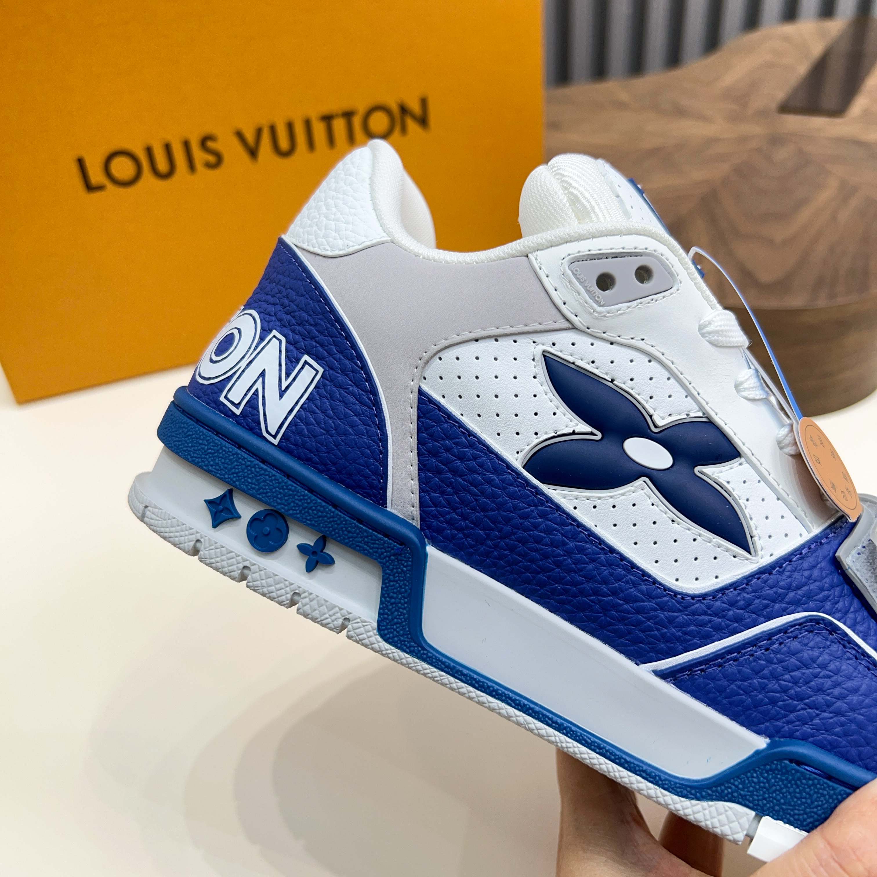 Louis Vuitton Trainer Sneaker: Leather, Monogram, Comfortable and Breathable 5 a1743229898766 2438