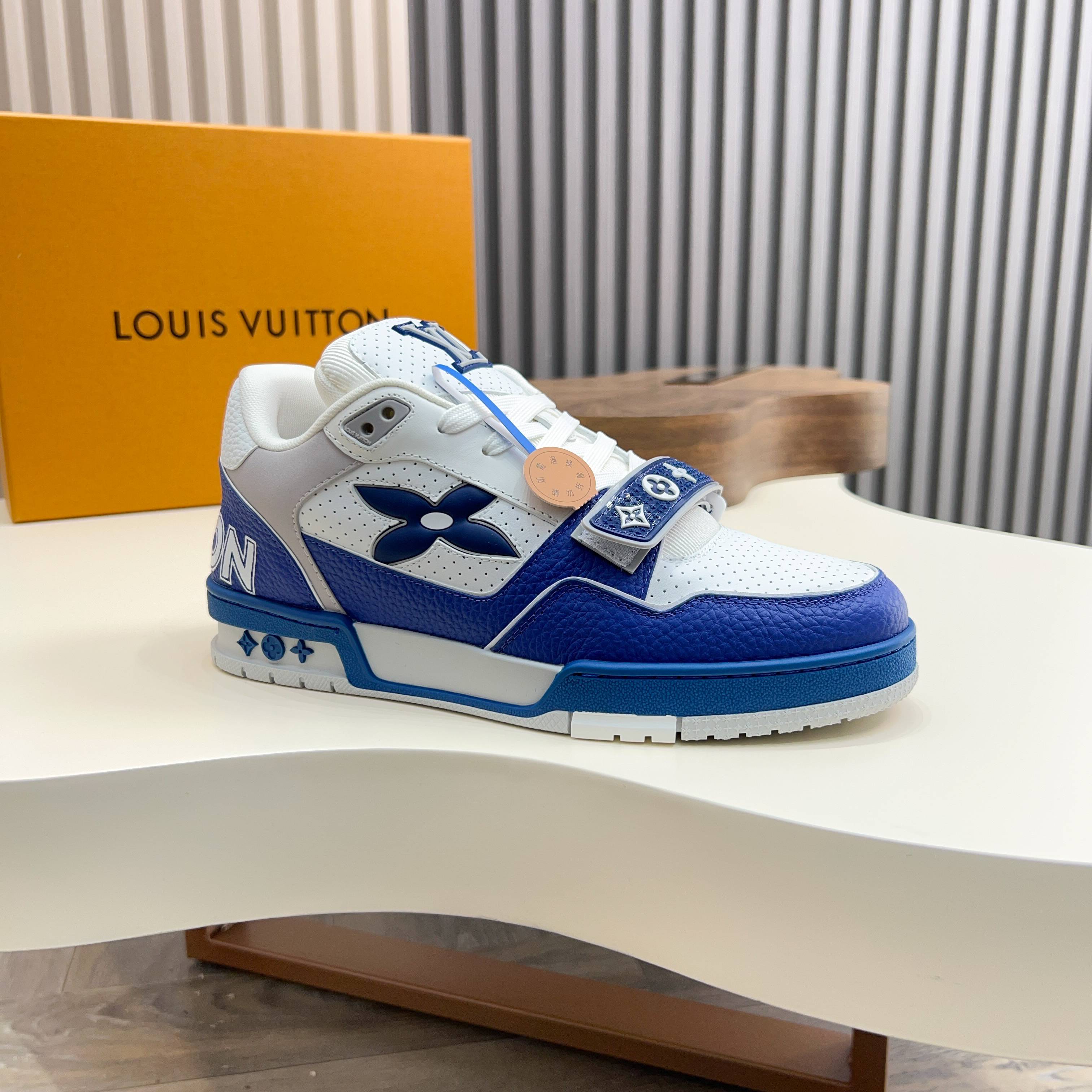 Louis Vuitton Trainer Sneaker: Leather, Monogram, Comfortable and Breathable 6 a1743229898792 3610