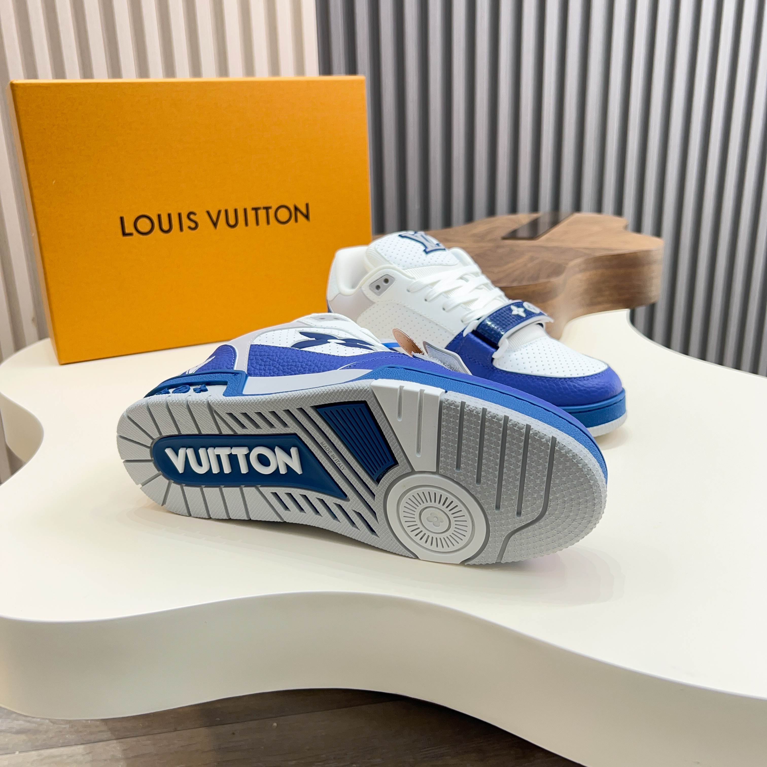 Louis Vuitton Trainer Sneaker: Leather, Monogram, Comfortable and Breathable 9 a1743229916261 5530