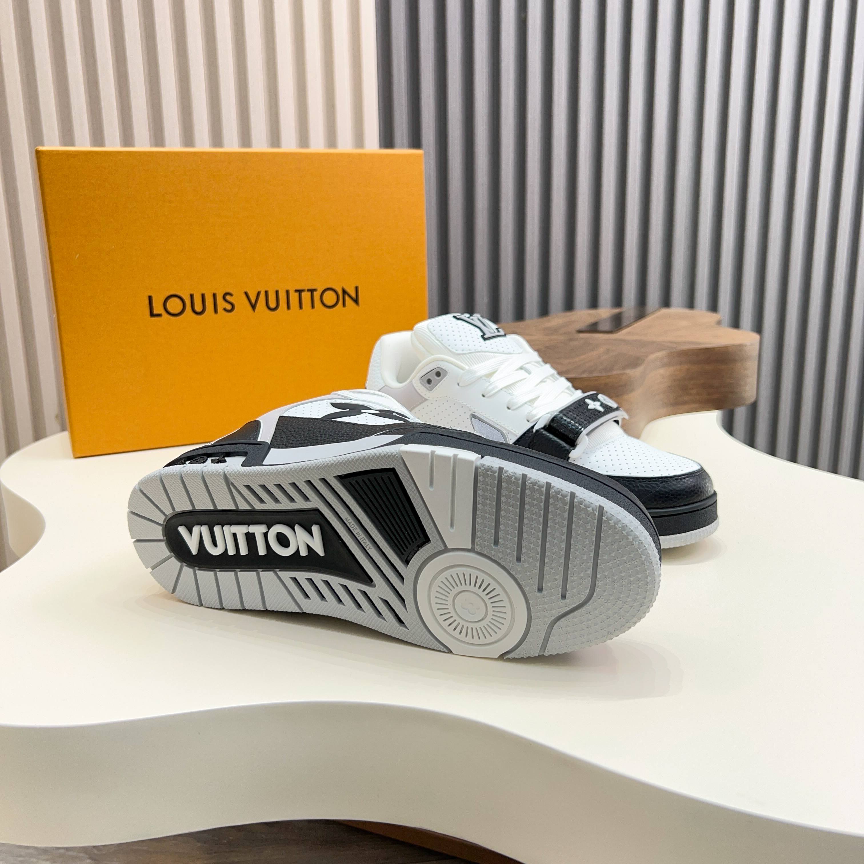 Louis Vuitton Trainer Sneaker: Leather, Monogram, Comfortable & Breathable 4 a1743229921513 0330
