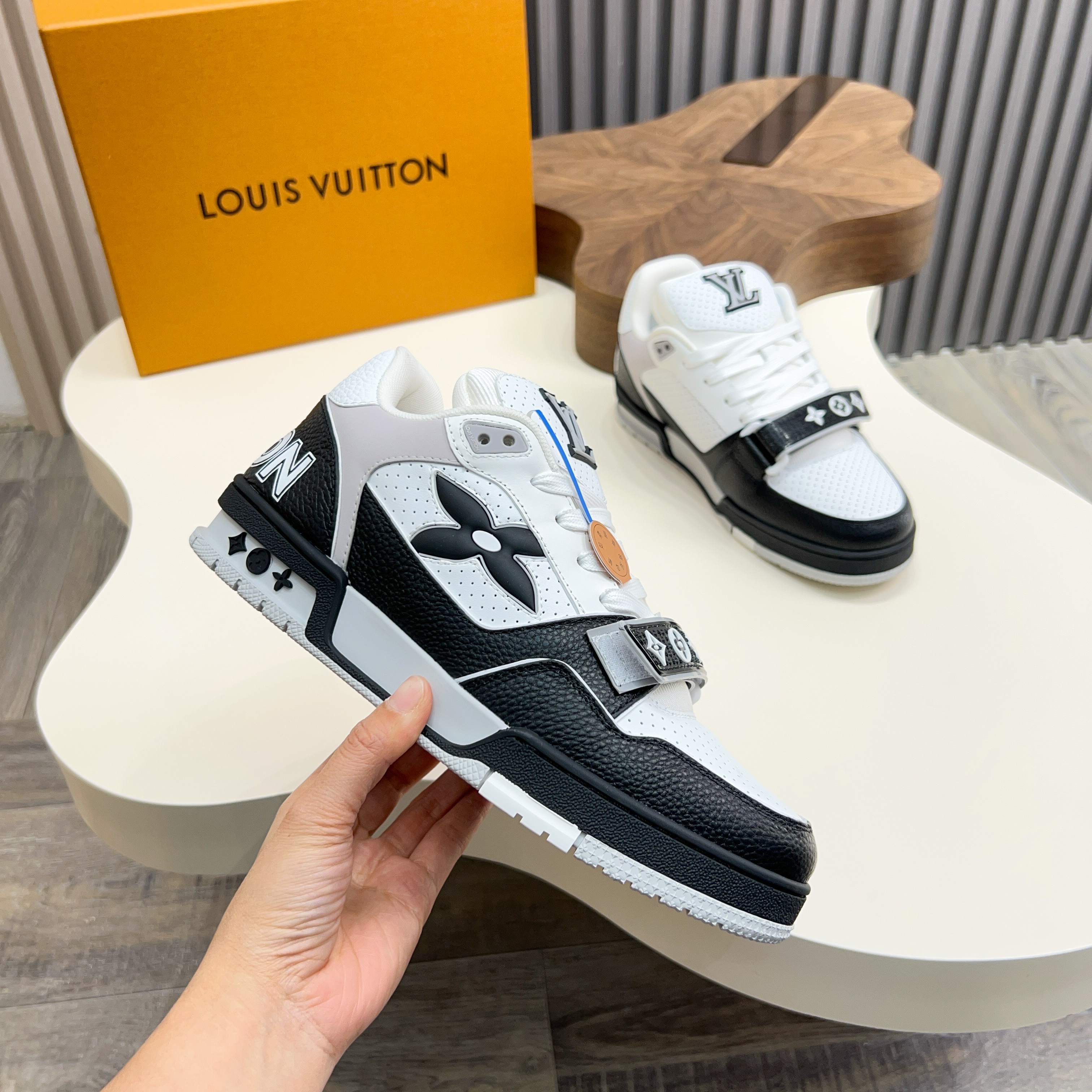 Louis Vuitton Trainer Sneaker: Leather, Monogram, Comfortable & Breathable 3 a1743229921867 8331