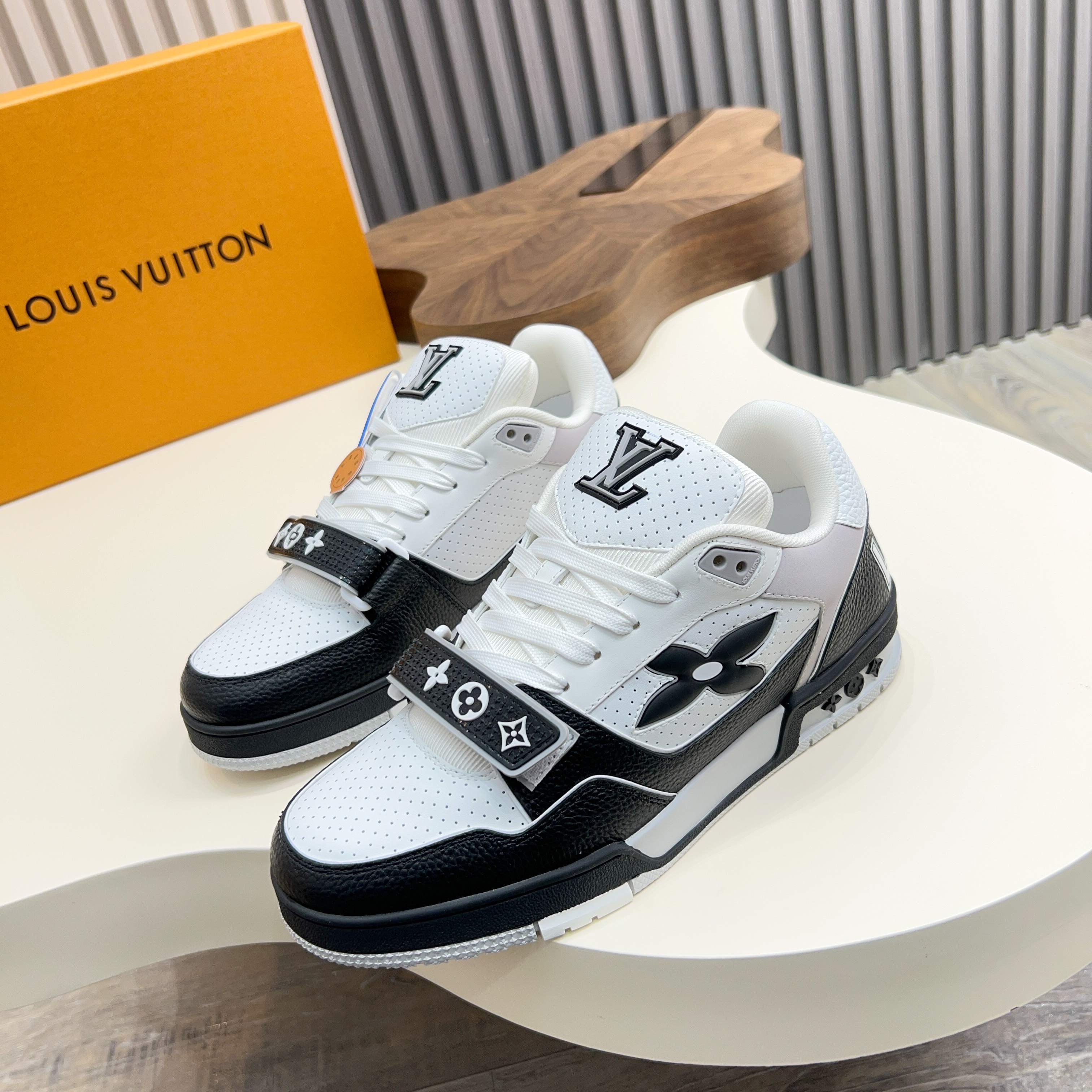 Louis Vuitton Trainer Sneaker: Leather, Monogram, Comfortable & Breathable 1 Louis Vuitton Trainer Sneaker: Leather, Monogram, Comfortable & Breathable