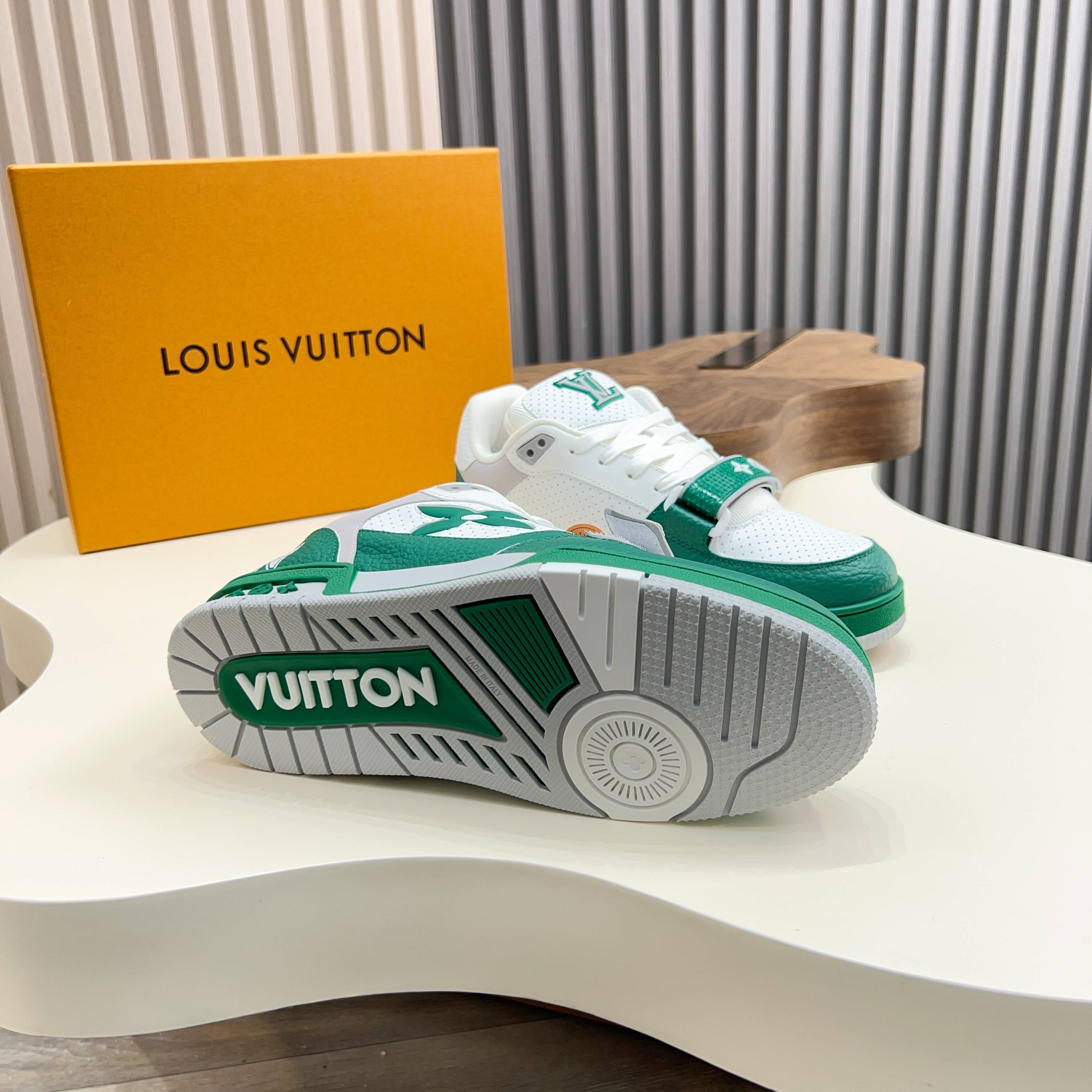 Louis Vuitton Trainer Sneaker: Leather, Monogram, Comfort, Style & Breathable 4 a1743229938183 3376