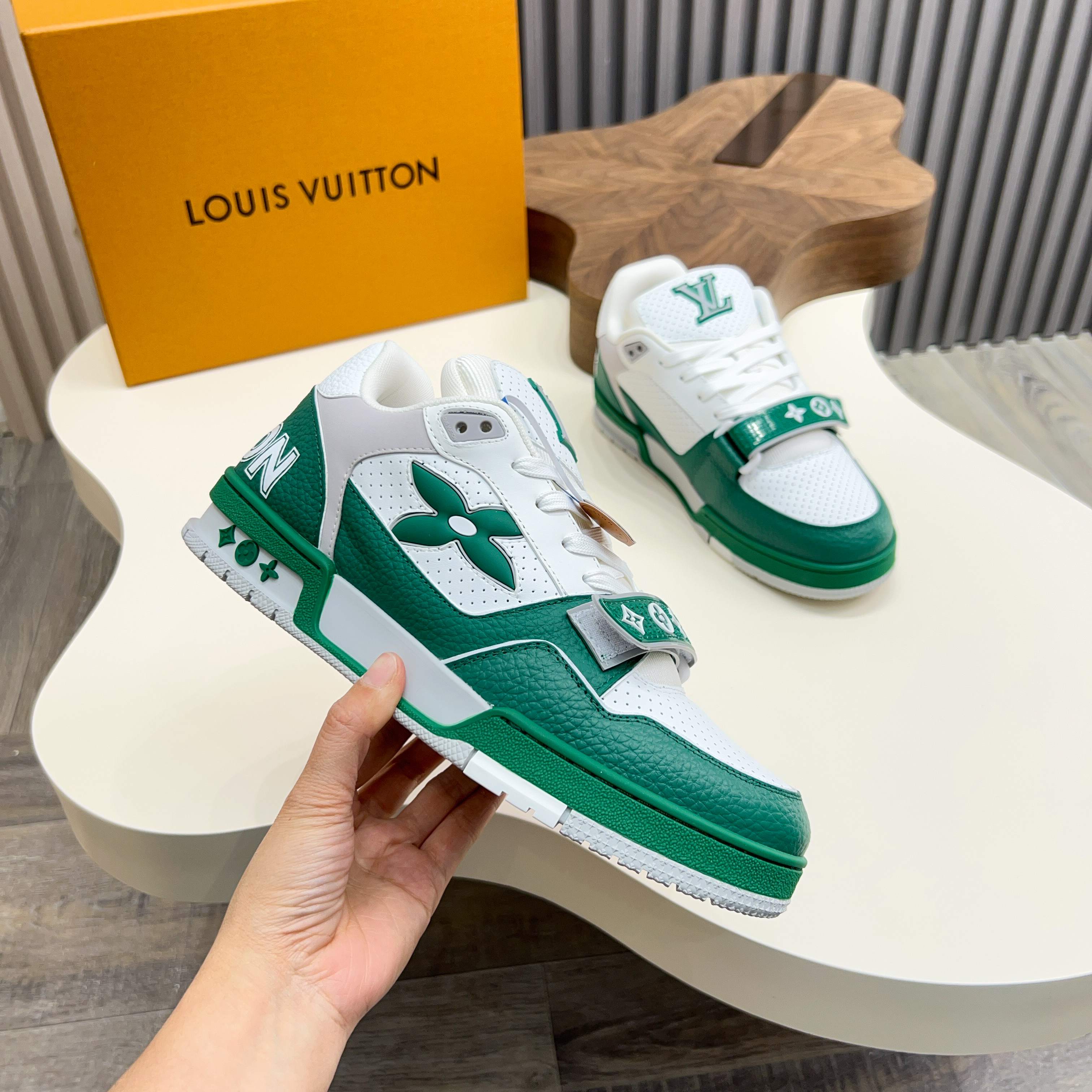 Louis Vuitton Trainer Sneaker: Leather, Monogram, Comfort, Style & Breathable 3 a1743229938438 1145