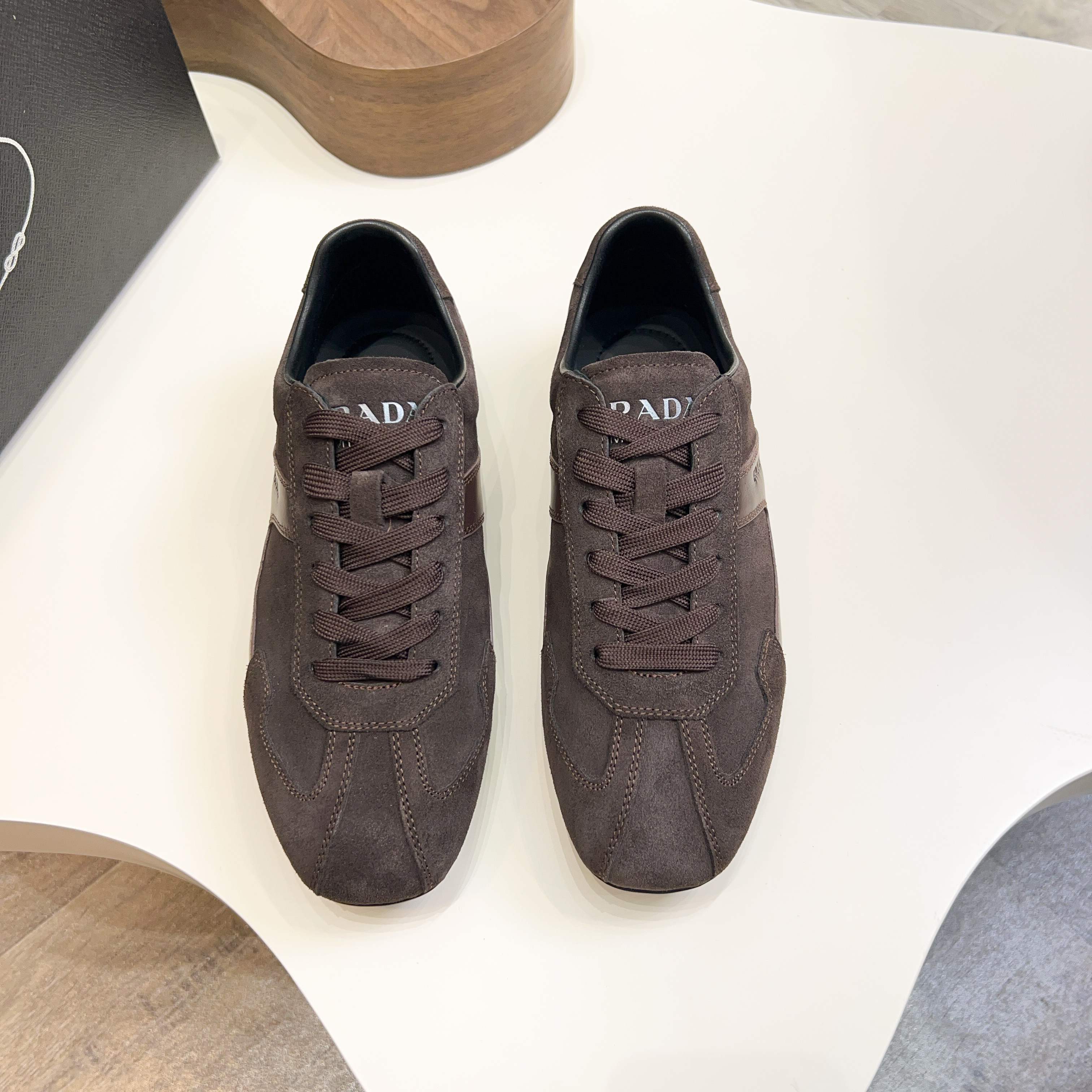 Prada Wind Series Men's Suede Leather Casual Sneakers, Comfortable and Stylish 11 a1743510145154 6641