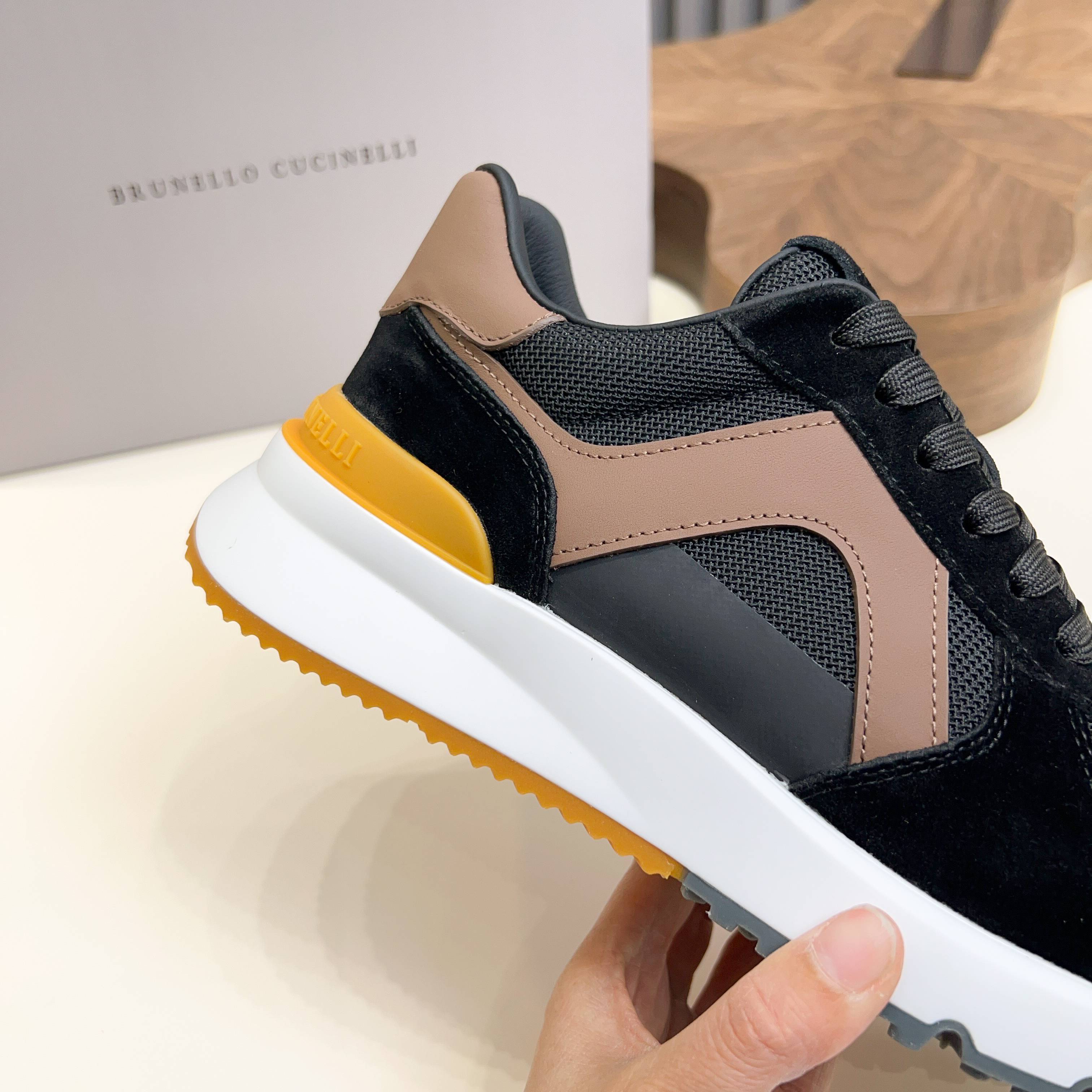 Brunello Cucinelli dinero viejo estilo italiano de lujo superior zapatos casuales de los hombres, la