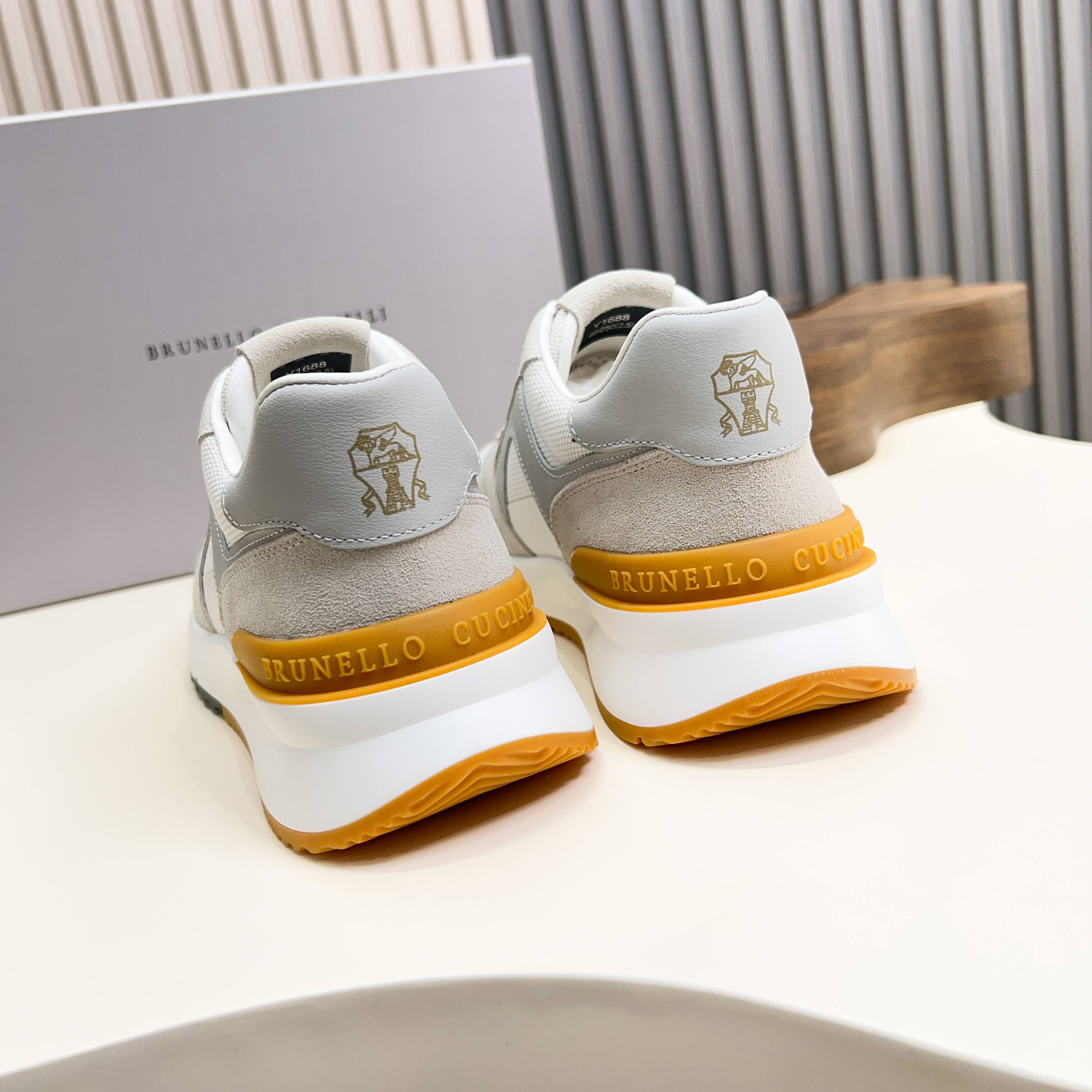 Brunello Cucinelli dinero viejo estilo italiano de lujo superior zapatos casuales de los hombres, la