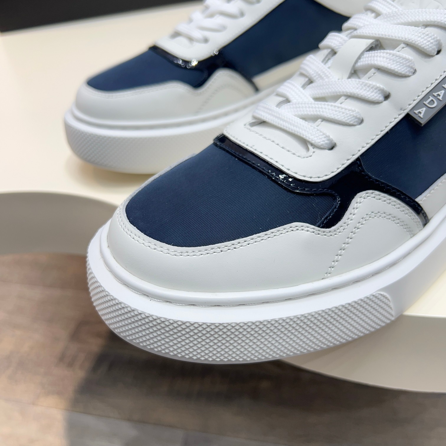 Prada Men's Leather Sneakers, New Casual Sports Style - Size 39-44 4 a1744086466080 5130