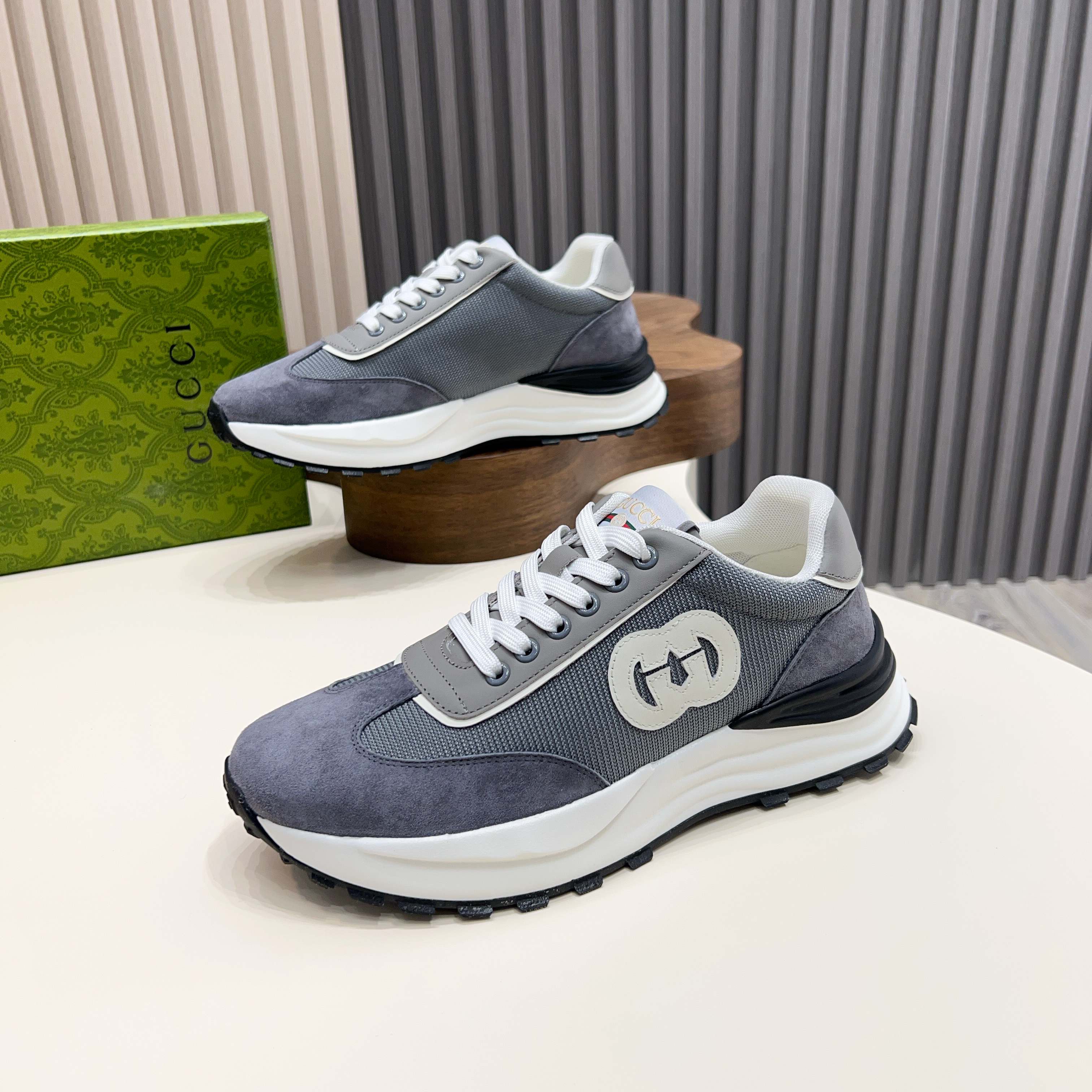 Gucci Men's Leather Sneakers - Comfortable & Stylish, Sizes 39-44 8 a1744496589796 6058