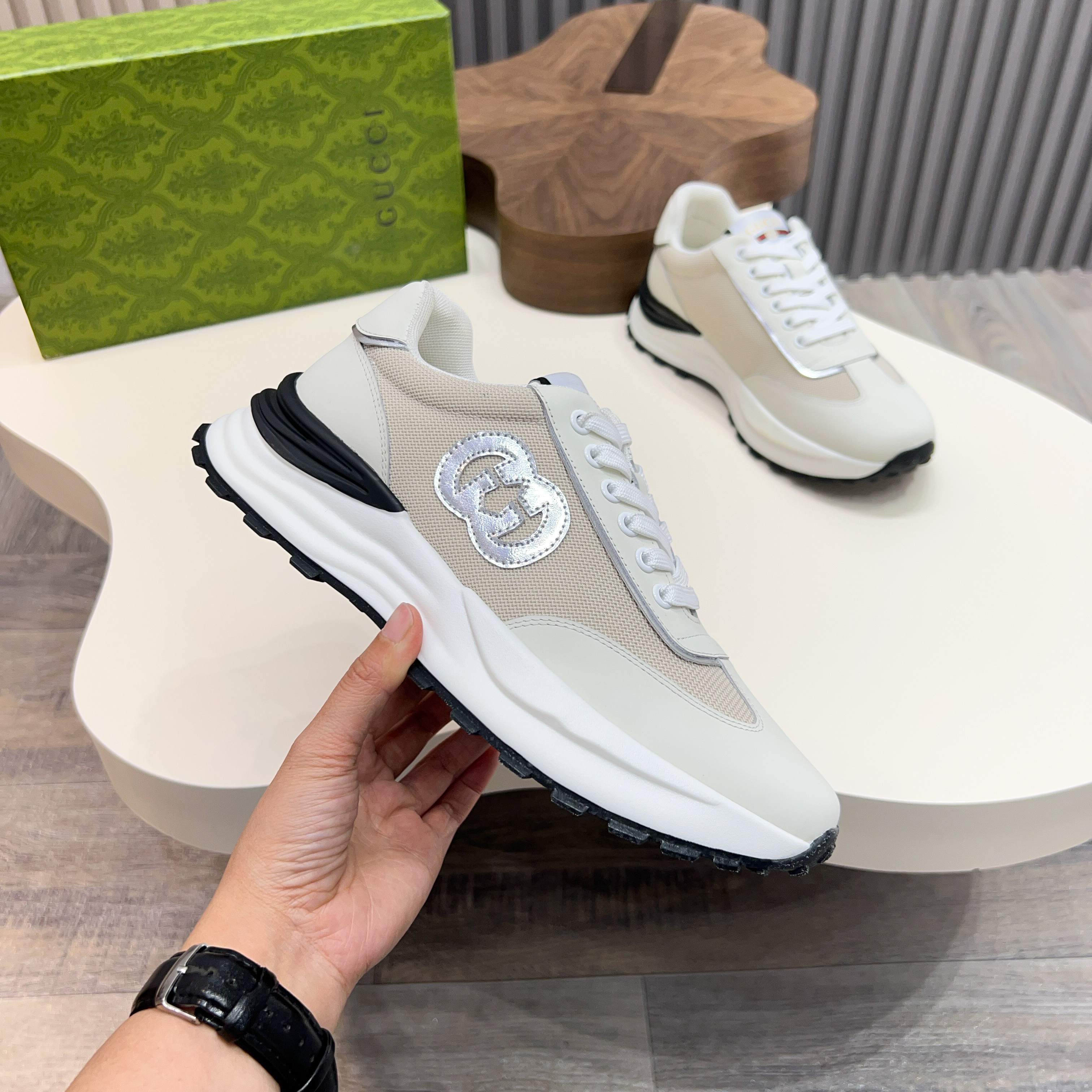 Gucci Men's Leather Sneakers - Comfortable, Stylish, Sizes 39-44 3 a1744496611671 4068