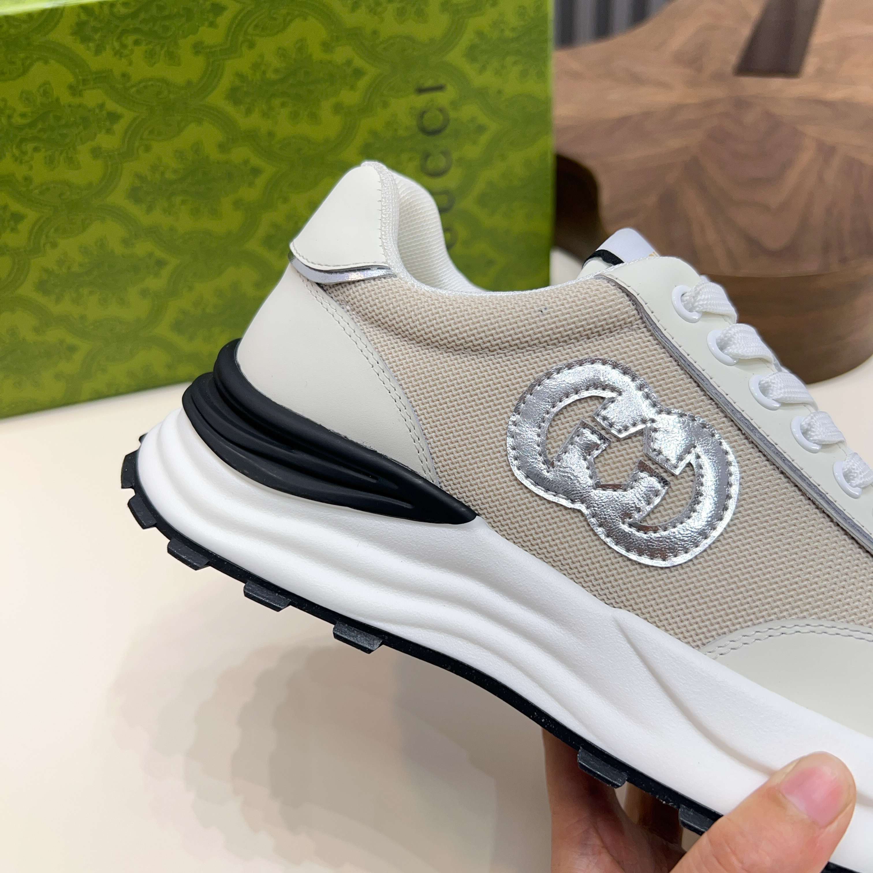 Gucci Men's Leather Sneakers - Comfortable, Stylish, Sizes 39-44 7 a1744496614647 8875