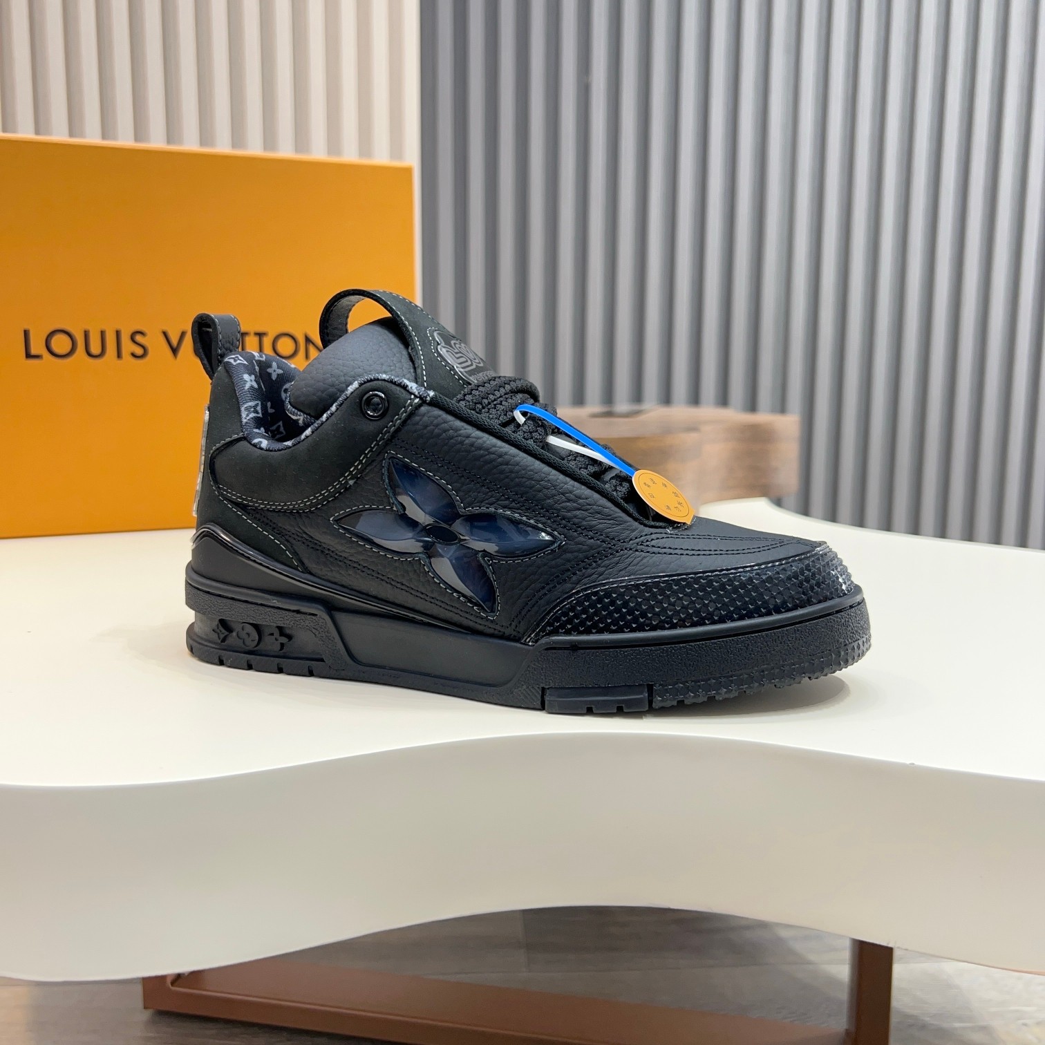 Louis Vuitton Trainer Sneaker: Leather, Monogram, and Tech Rubber Outsole 6 a1744496761766 1528