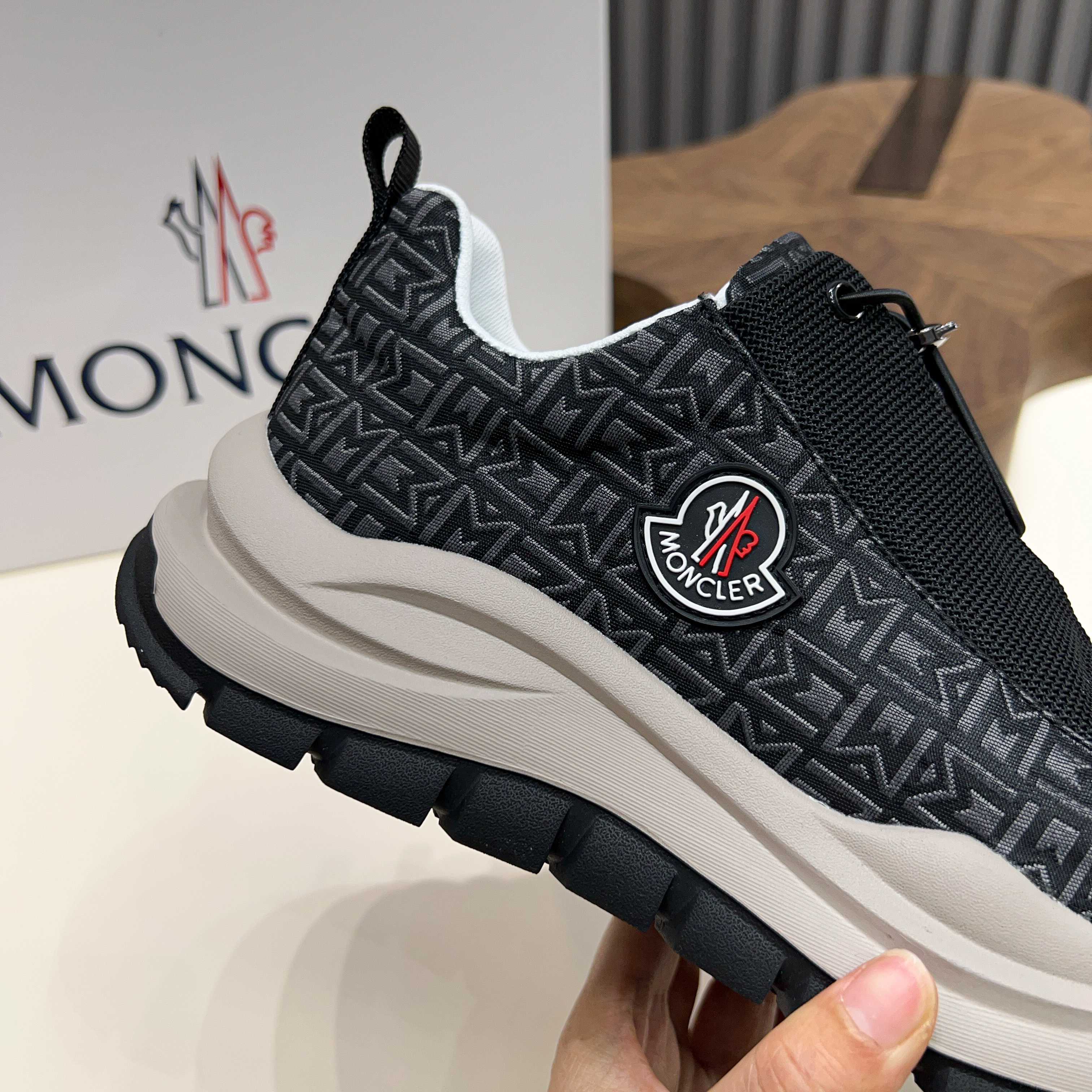 Moncler Men's Lace-Up Casual Sneakers - Comfortable & Stylish 5 a1745101671232 6751