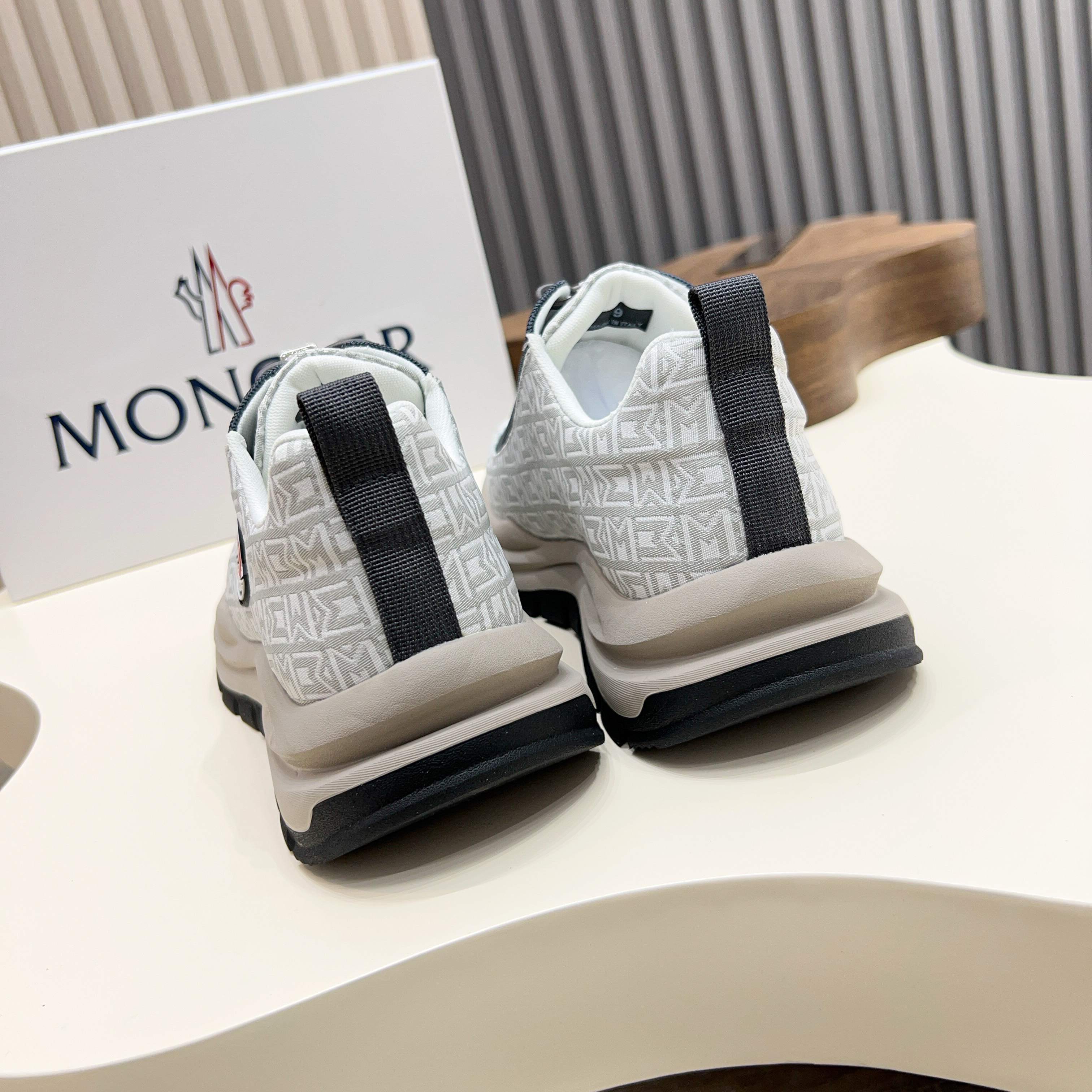 Moncler Men's Lace-Up Casual Sneakers - Comfortable & Stylish 4 a1745104622374 8024