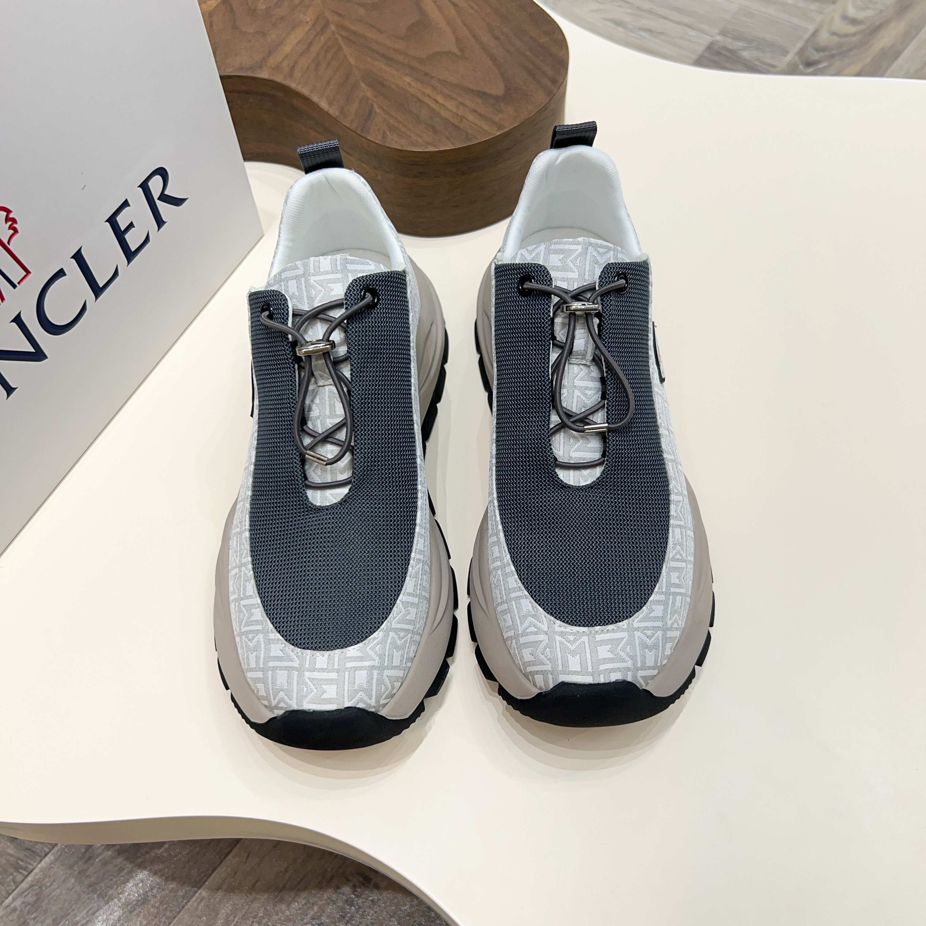 Moncler Men's Lace-Up Casual Sneakers - Comfortable & Stylish 9 a1745104625760 8573