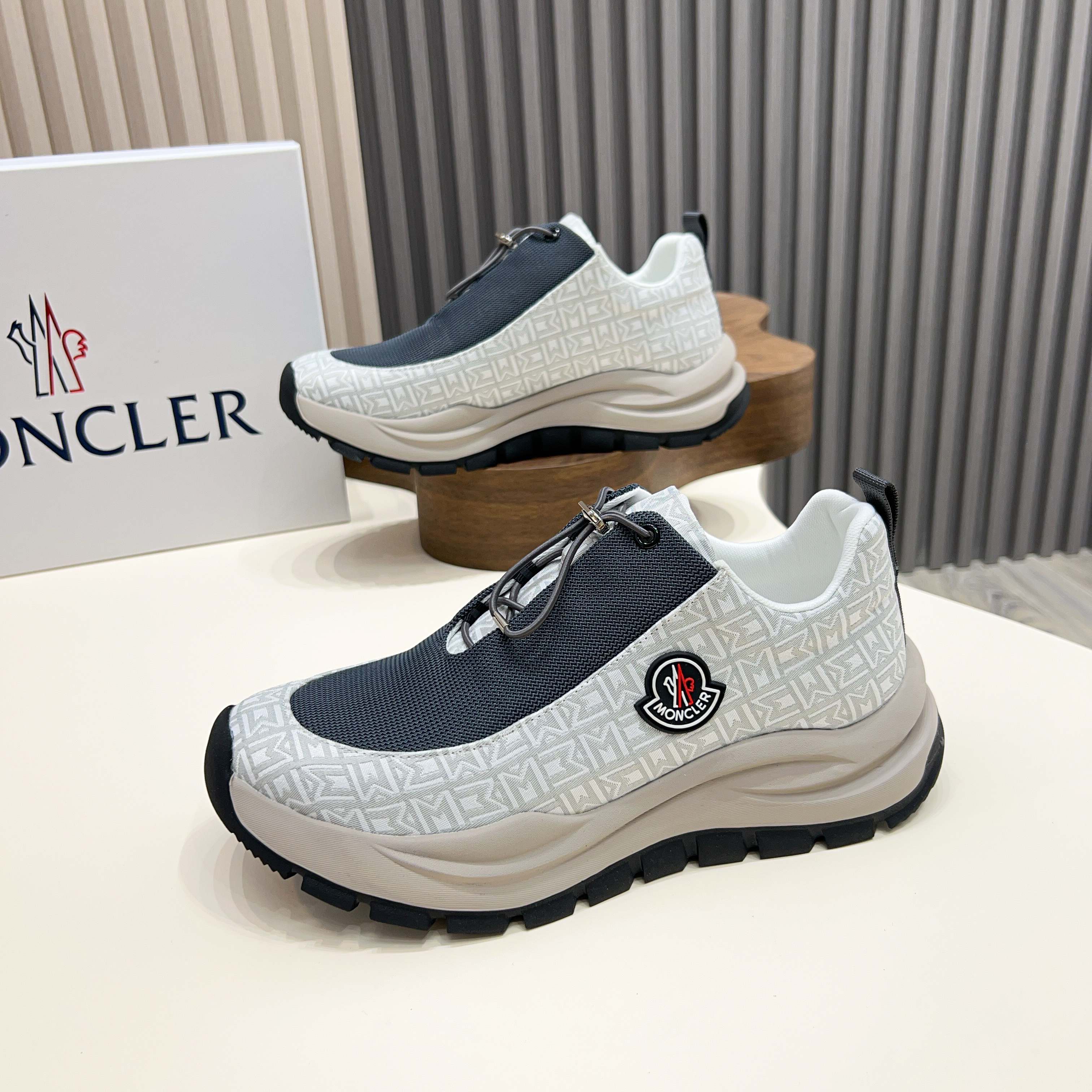 Moncler Men's Lace-Up Casual Sneakers - Comfortable & Stylish 10 a1745104625833 1386
