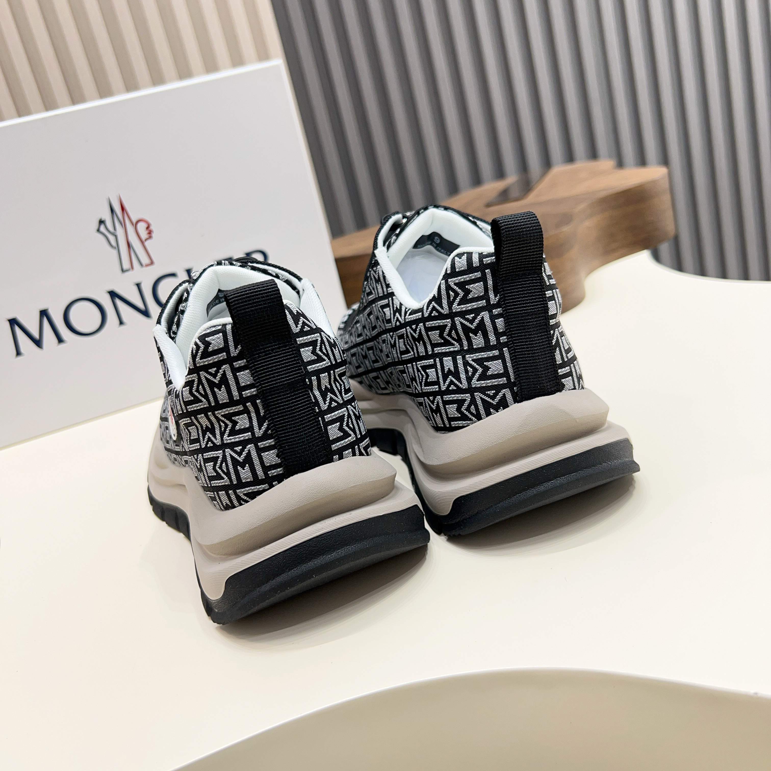 Moncler Men's Lace-Up Casual Sneakers - Comfortable & Stylish Design 4 a1745104638238 1115