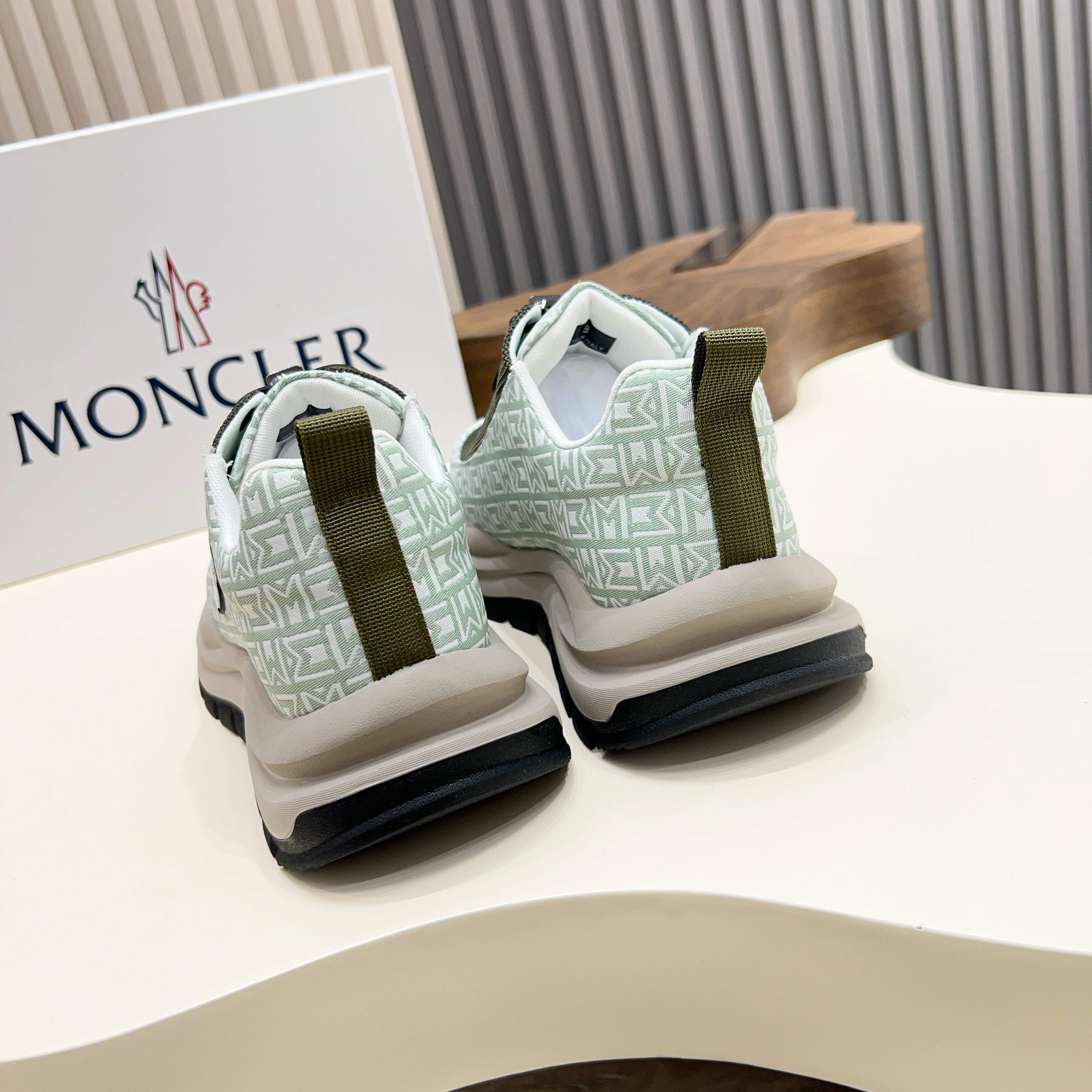 Moncler Men's Lace-Up Casual Sneakers - Comfortable & Stylish, Size 38-44 4 a1745104691523 3676