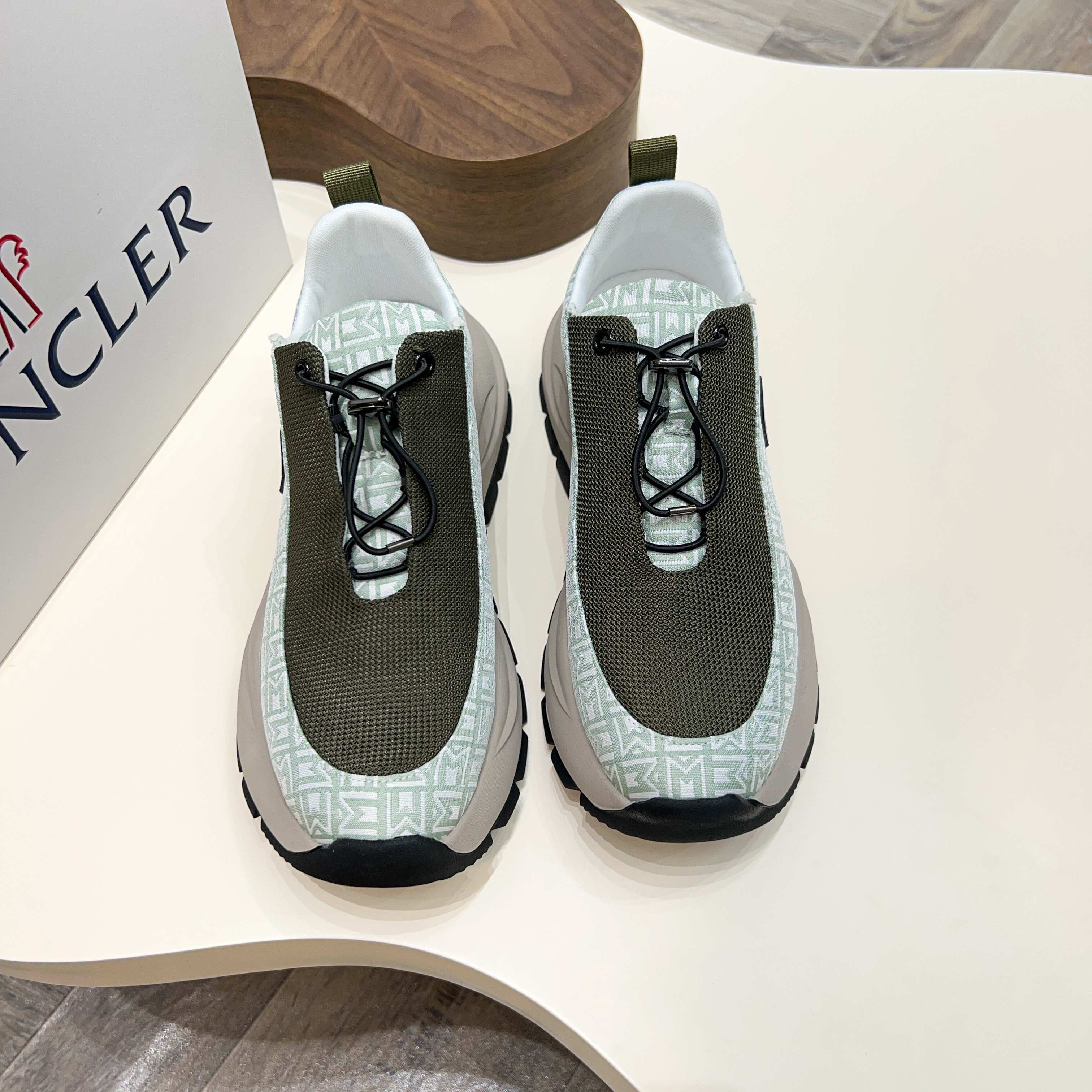 Moncler Men's Lace-Up Casual Sneakers - Comfortable & Stylish, Size 38-44 10 a1745104778748 3057