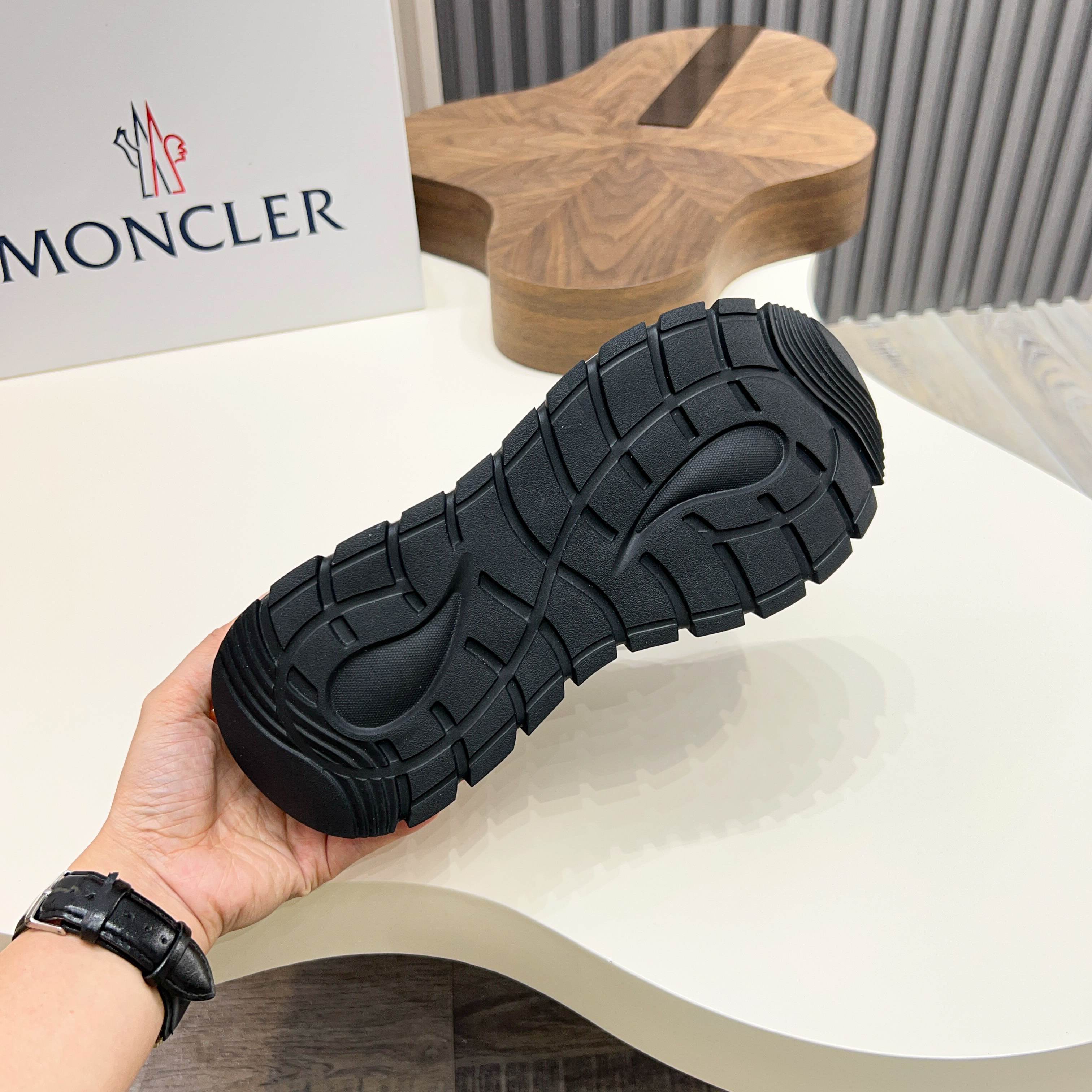 Moncler Men's Slip-On Sneakers, Knit Upper, Lightweight, Sizes 38-44 5 a1745105227132 8764