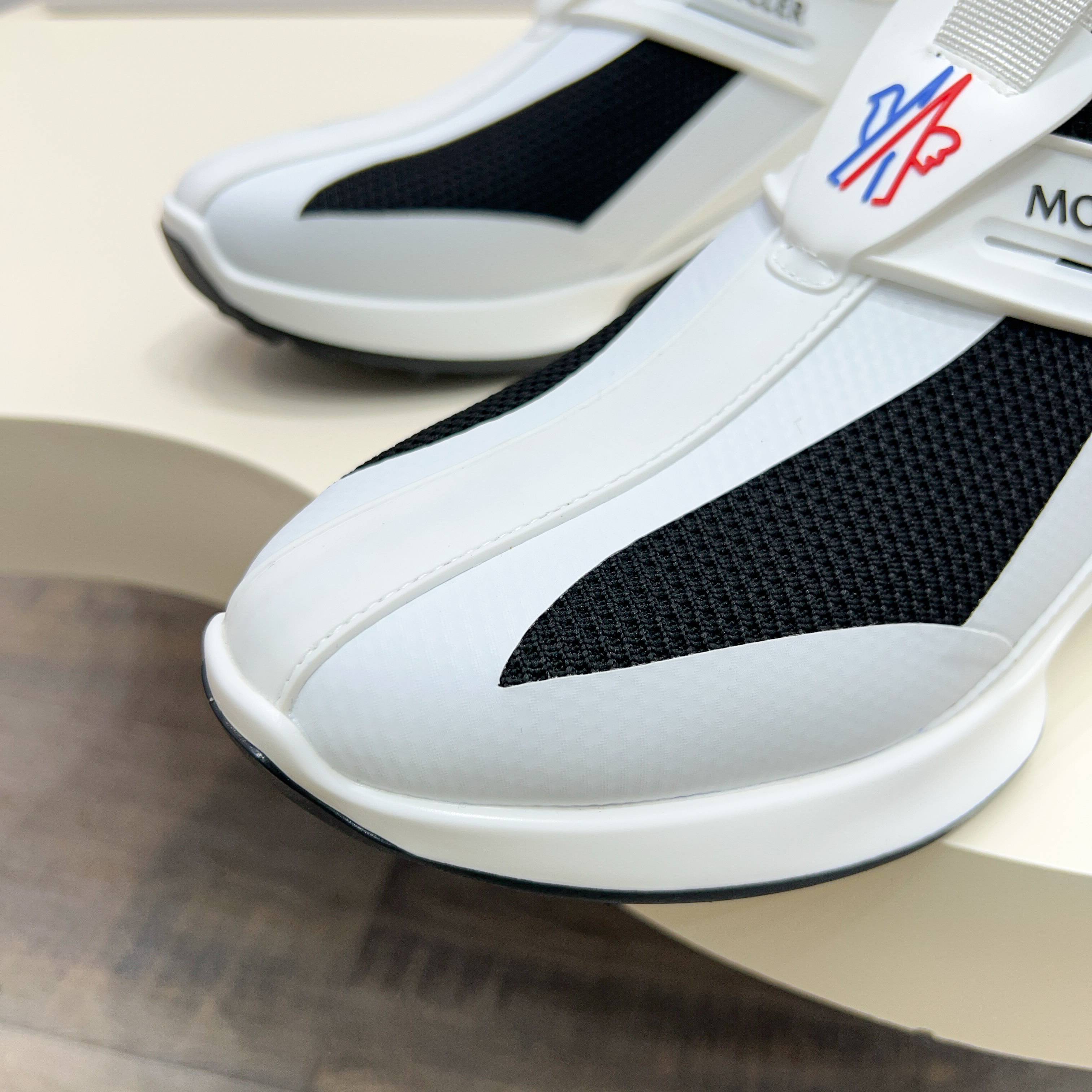 Moncler Men's Knit Lace-Up Sneakers: Comfort & Style, Sizes 38-44 5 a1745122832514 4174