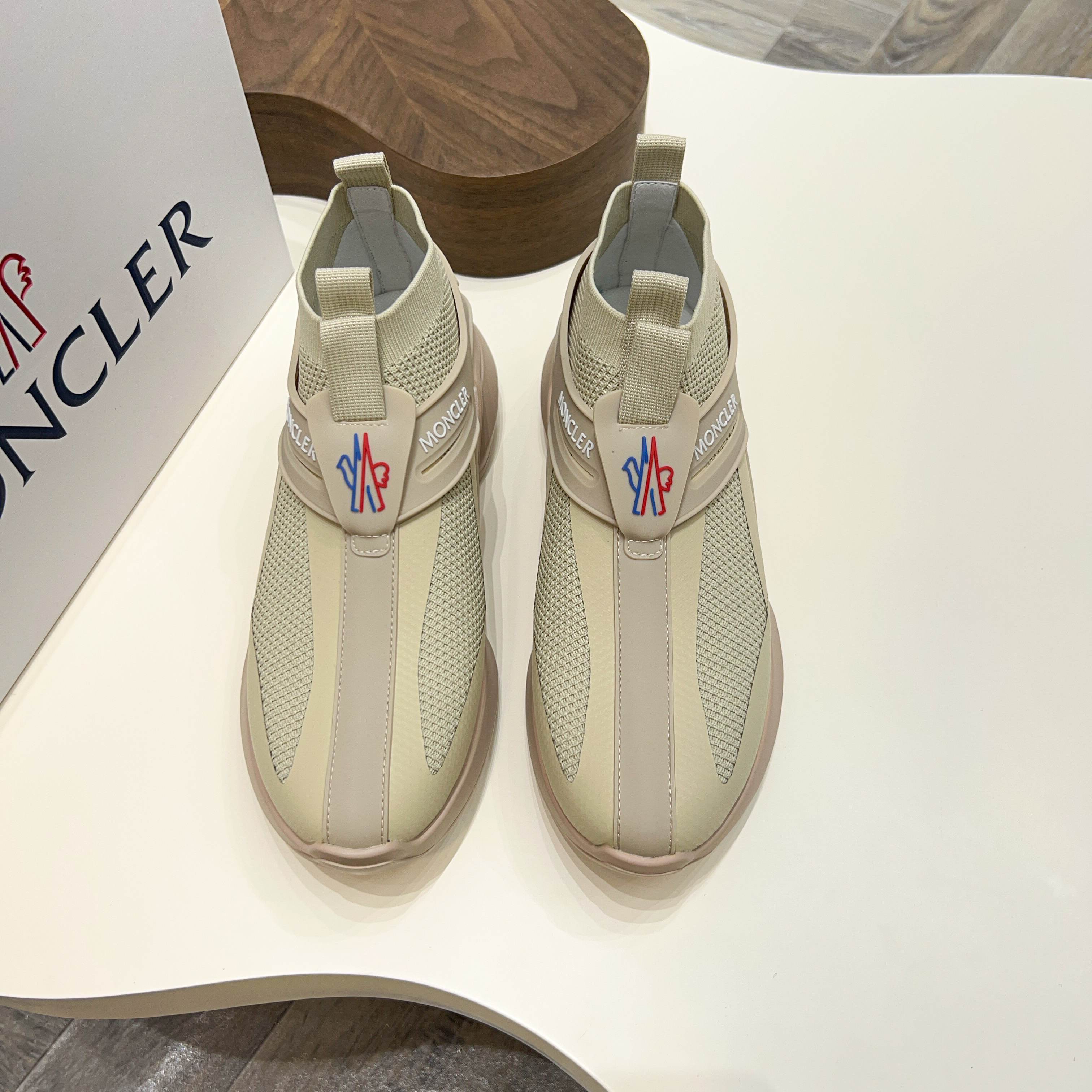 Moncler Men's Lace-Up Casual Sneakers Comfortable Non-Slip Fashion Shoes 11 a1745122980175 4820
