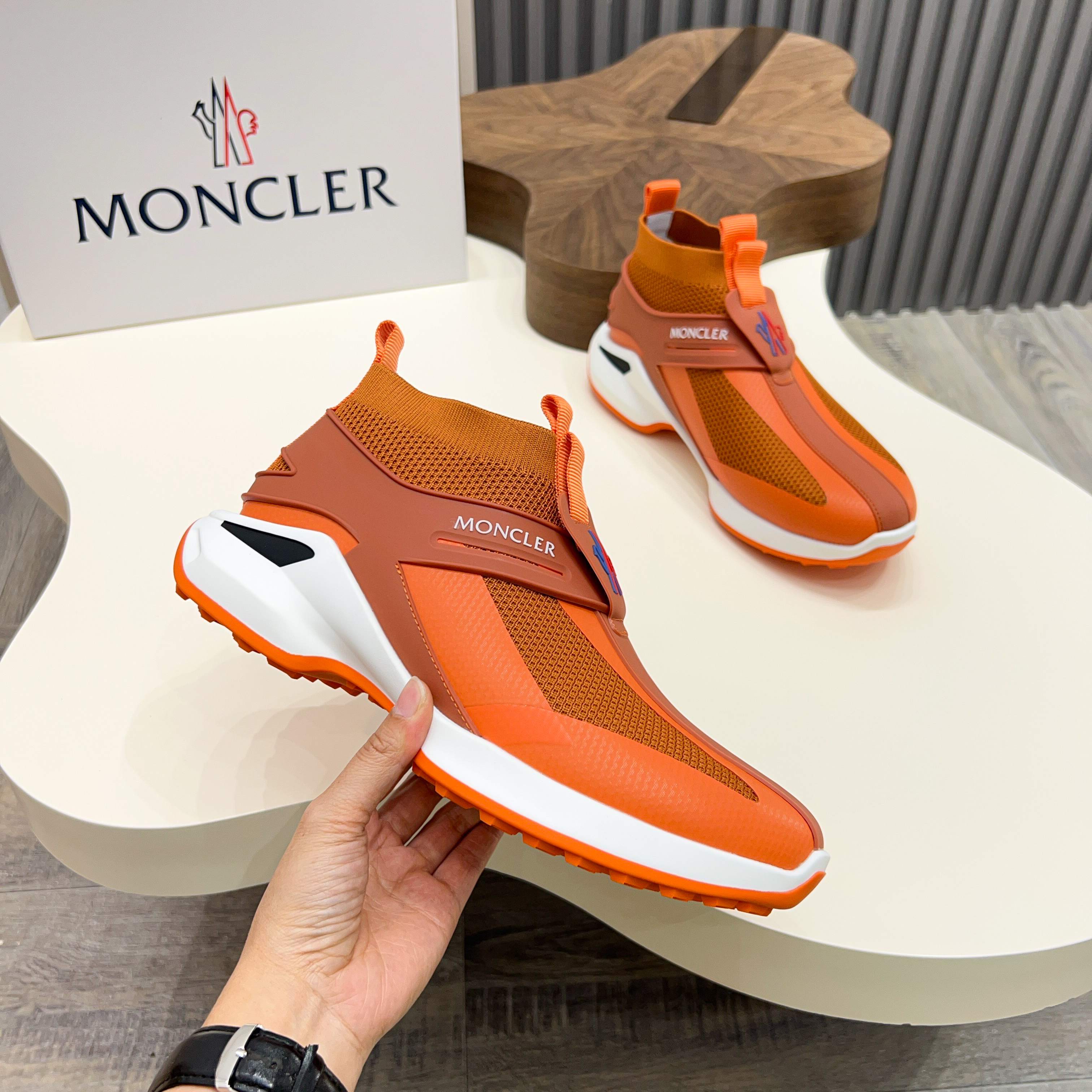 Moncler Men's Lace-Up Casual Sneakers - Comfort, Style, and Innovation 3 a1745123011151 0011