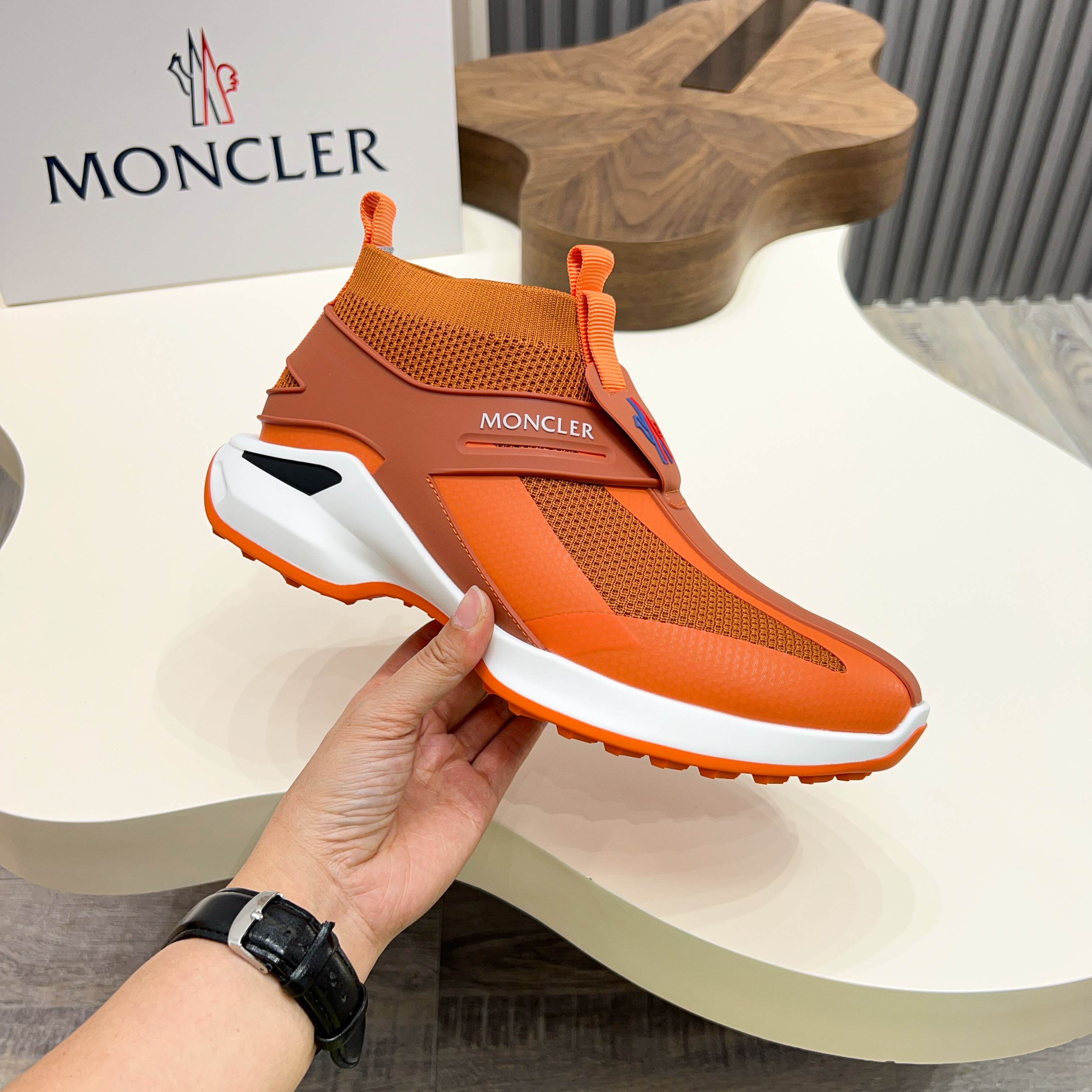 Moncler Men's Lace-Up Casual Sneakers - Comfort, Style, and Innovation 5 a1745123011197 5645