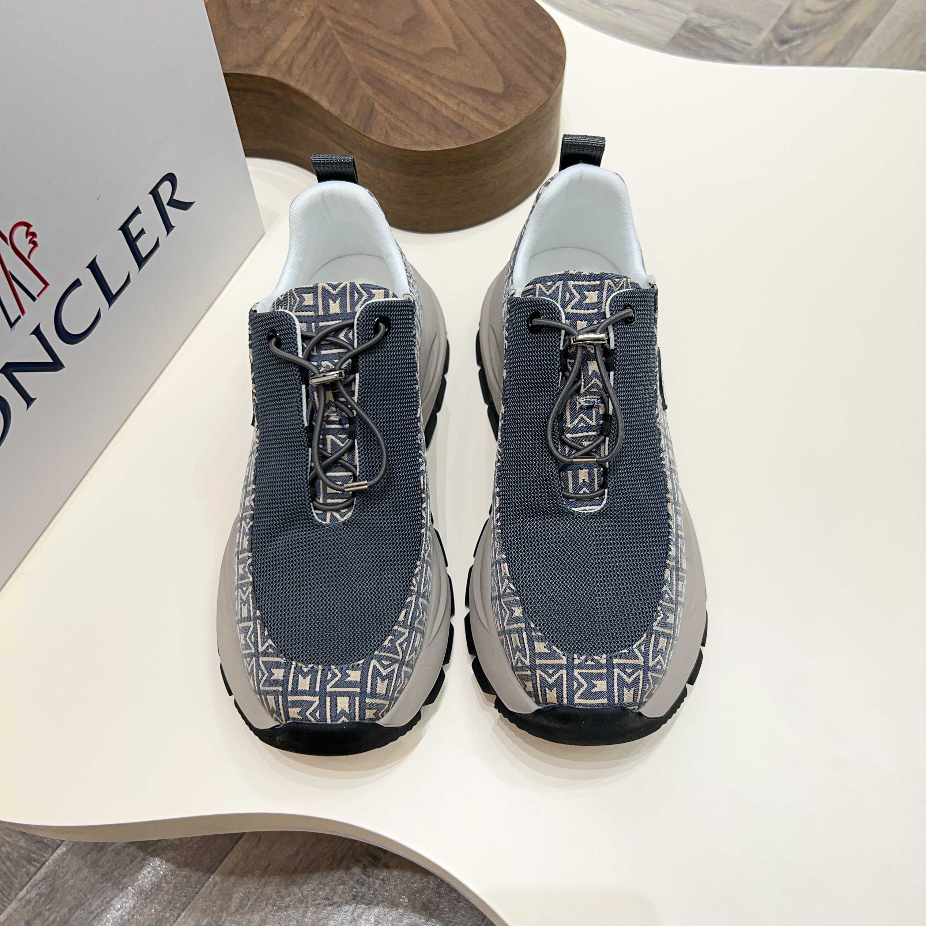 Moncler Men's Lace-Up Casual Sneakers - Comfortable & Stylish Design 9 a1745123130430 1474