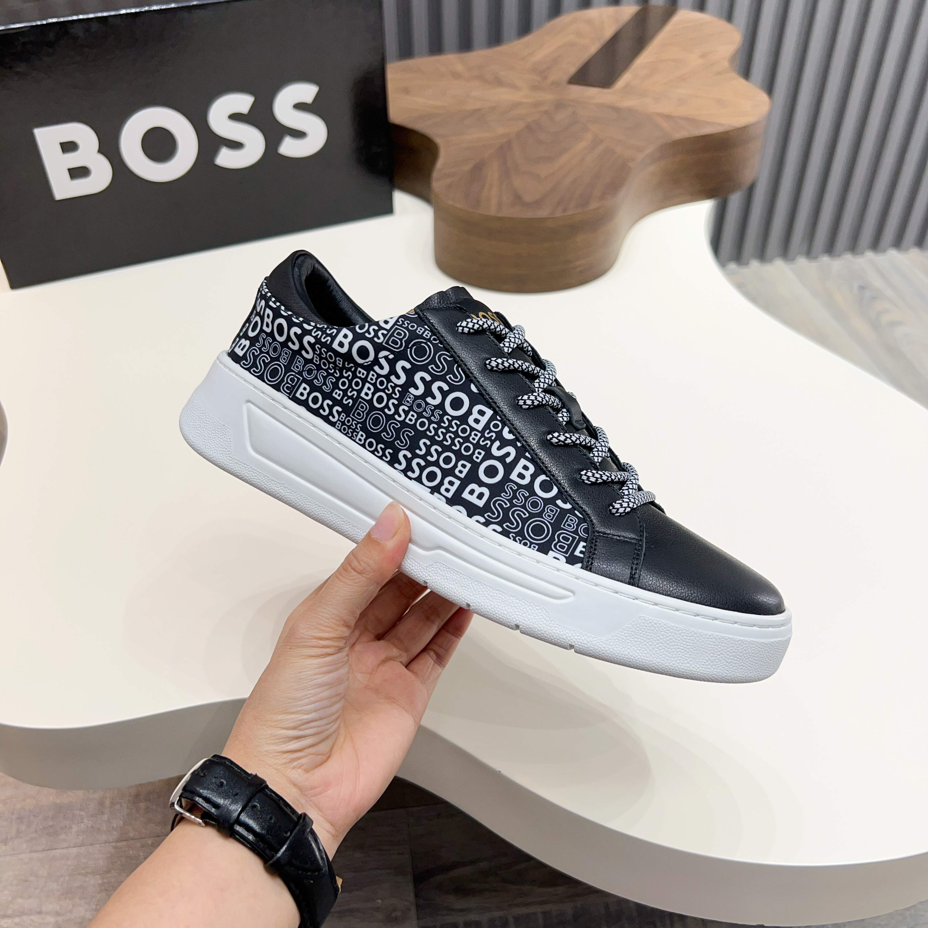 BOSS Men's Casual Sneakers - Original Design, Breathable & Comfortable 8 a1745625366153 7715