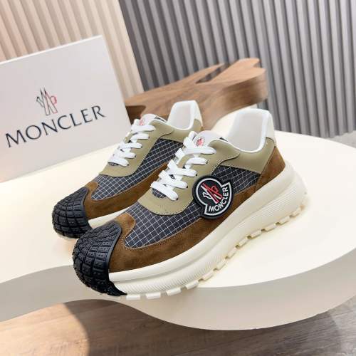 Moncler Men's Lace-Up Casual Sneakers - Comfort & Style 1 Moncler Men's Lace-Up Casual Sneakers - Comfort & Style