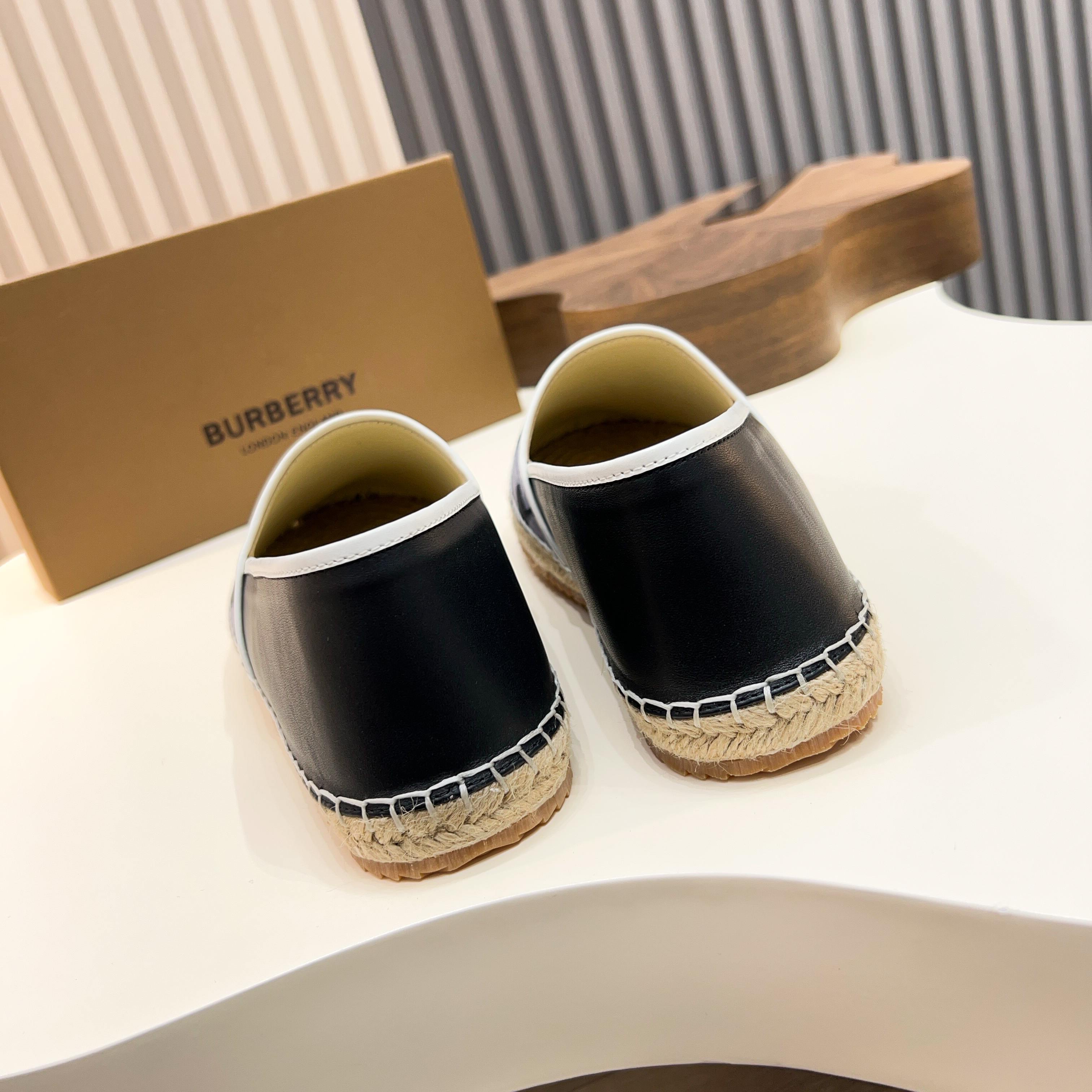 Zapatillas Burberry Canvas Check One-Step para hombre! La parte superior sigue siendo el clásico dis