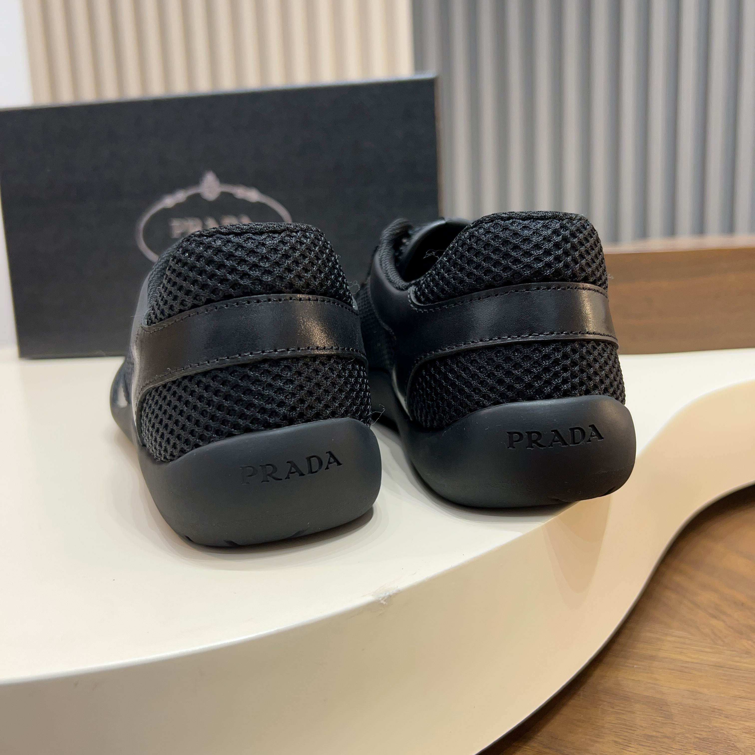 Prada Style Leather Men's Shoes Men's Shoes Men's Shoes detail image 8 from source 767210