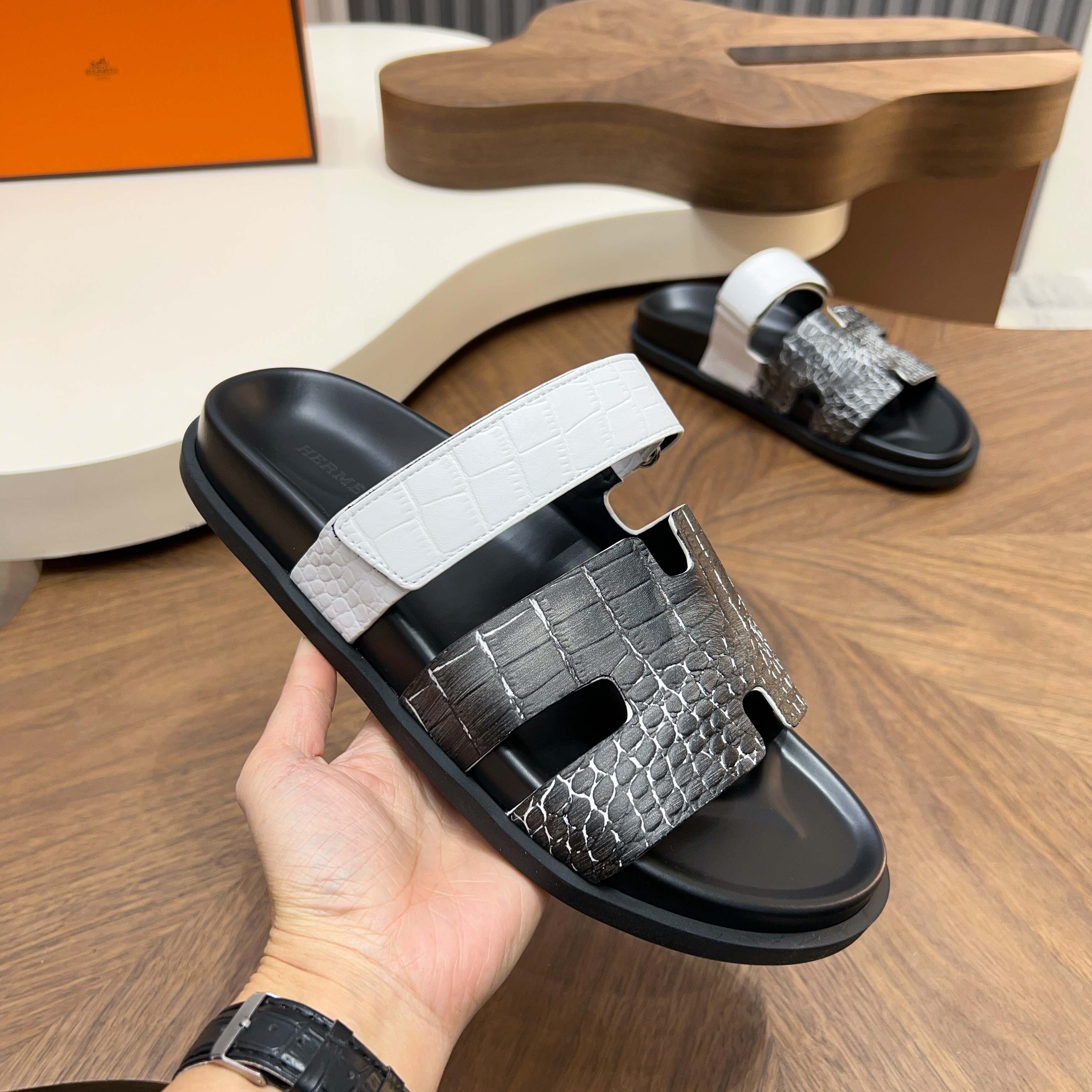 Hermes Style Men's Shoes Lookbook Reference image 2