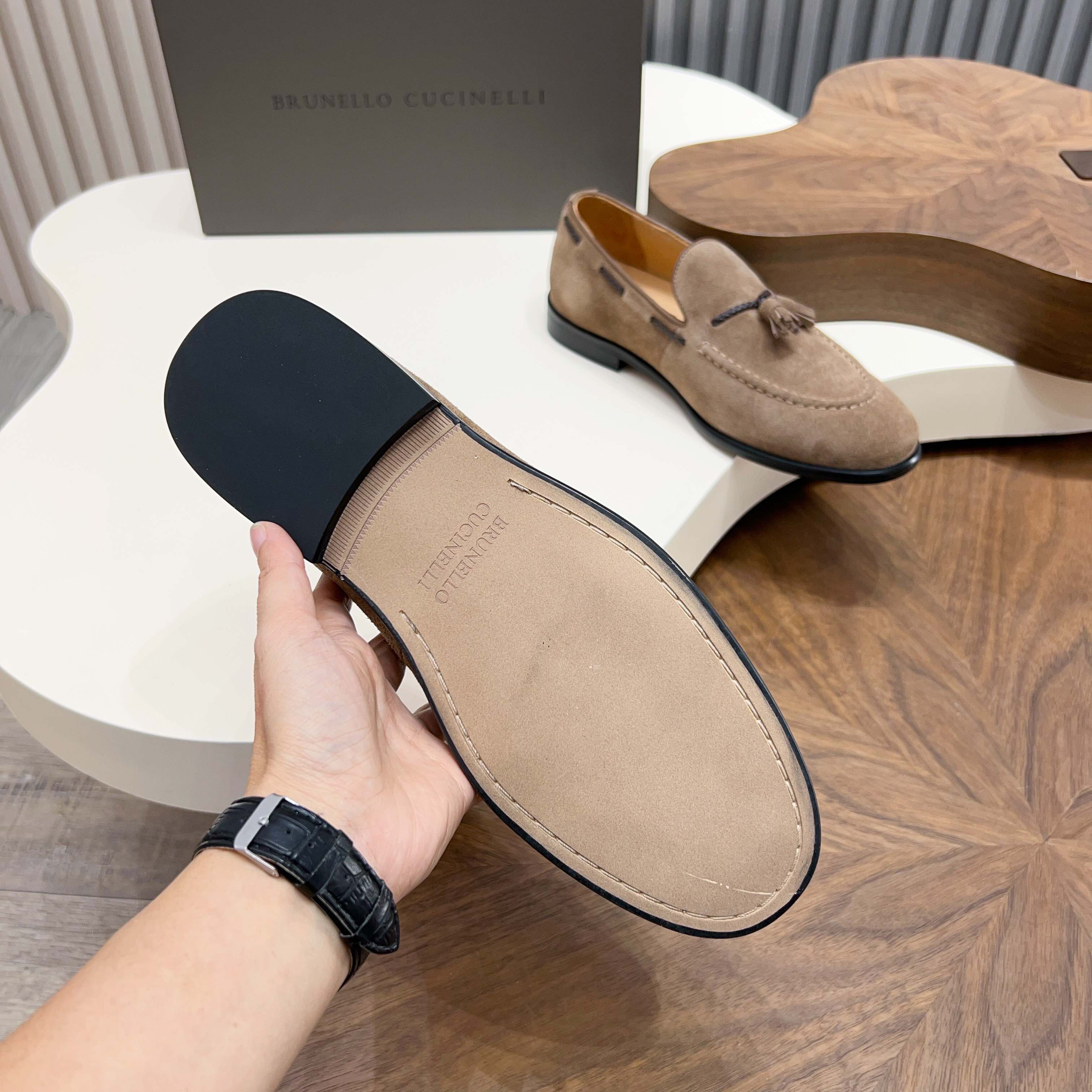 Мужские слипоны Brunello Cucinelli