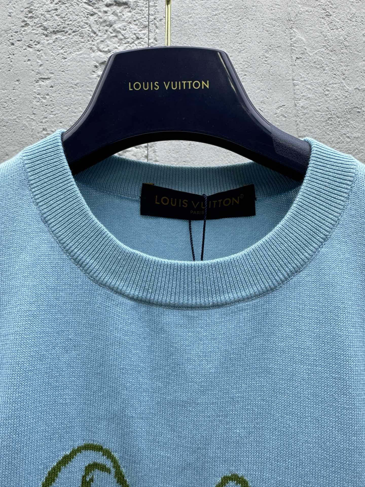 LOUIS VUITTON 24SS 针织狗头毛织T恤 3