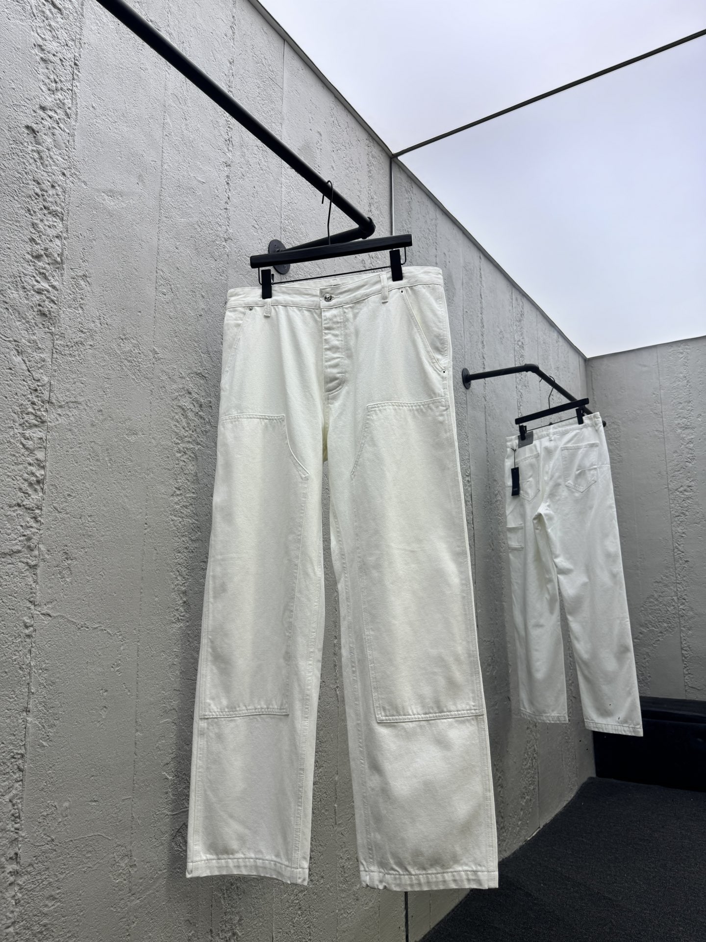 Dior Cheap
 Clothing Pants & Trousers Top Perfect Fake
 White Cotton Fall Collection Vintage