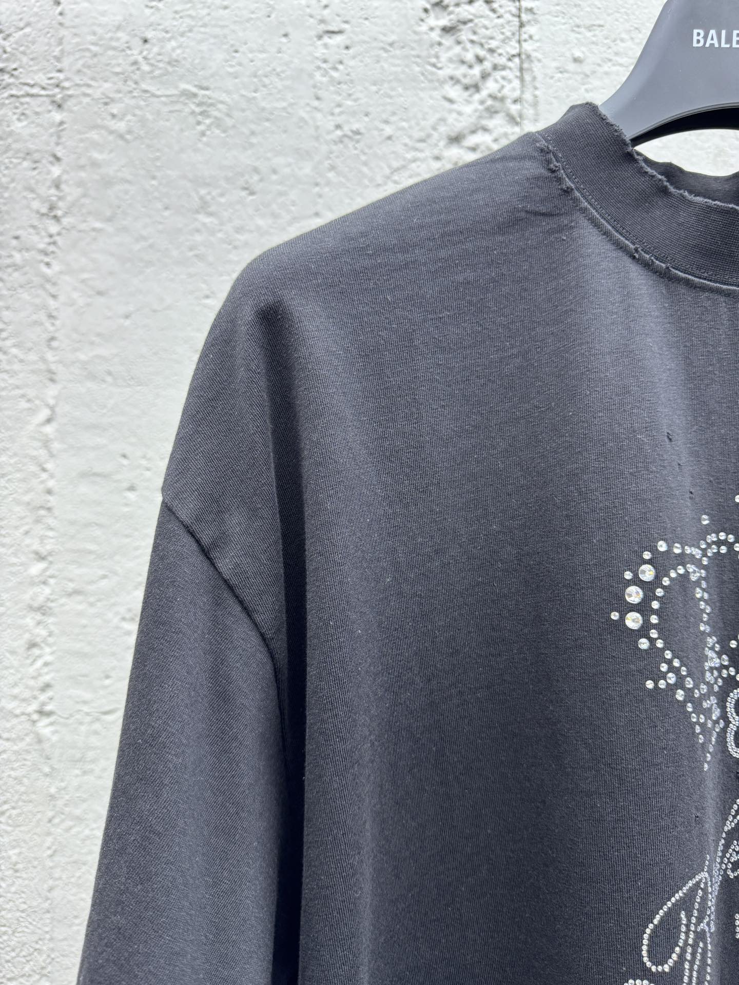Balenciaga 皇冠钻石烫钻短袖 4