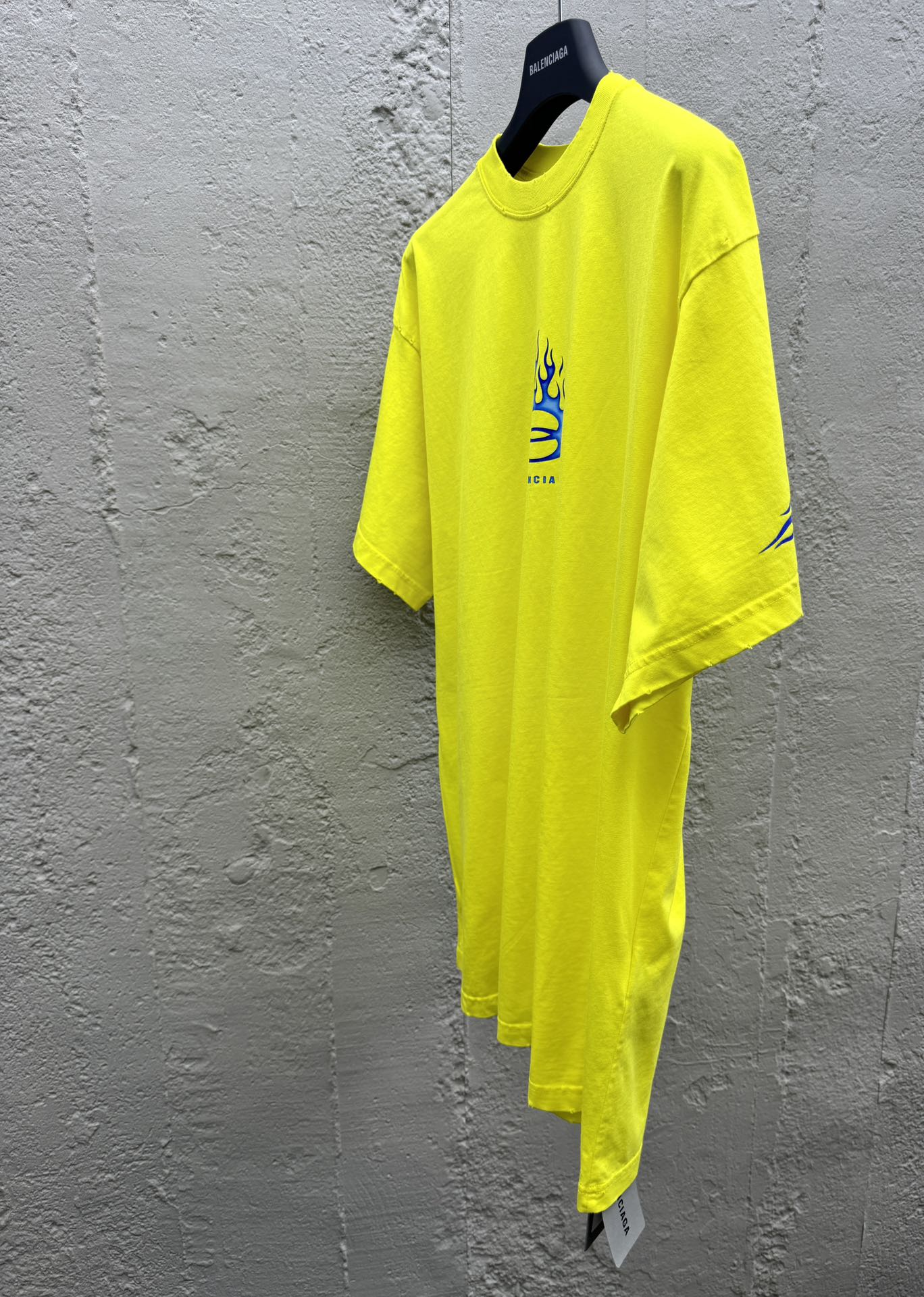 Balenciaga 24SS Burning Unity Print Crewneck Short-Sleeve T-Shirt - Clothes 8