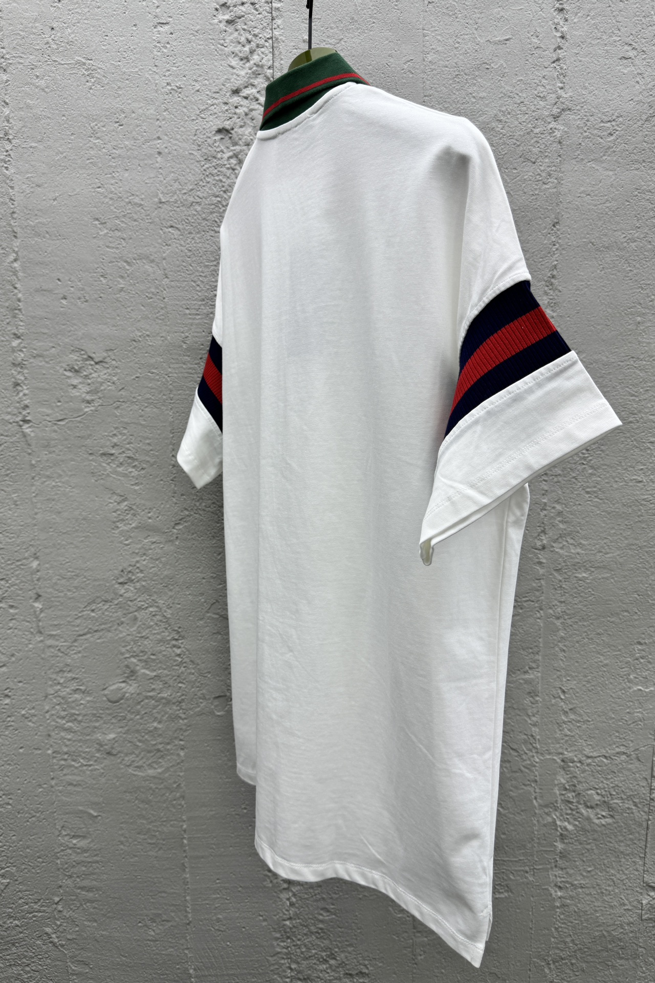 GUCCI 红绿织带拼接POLO衫 9
