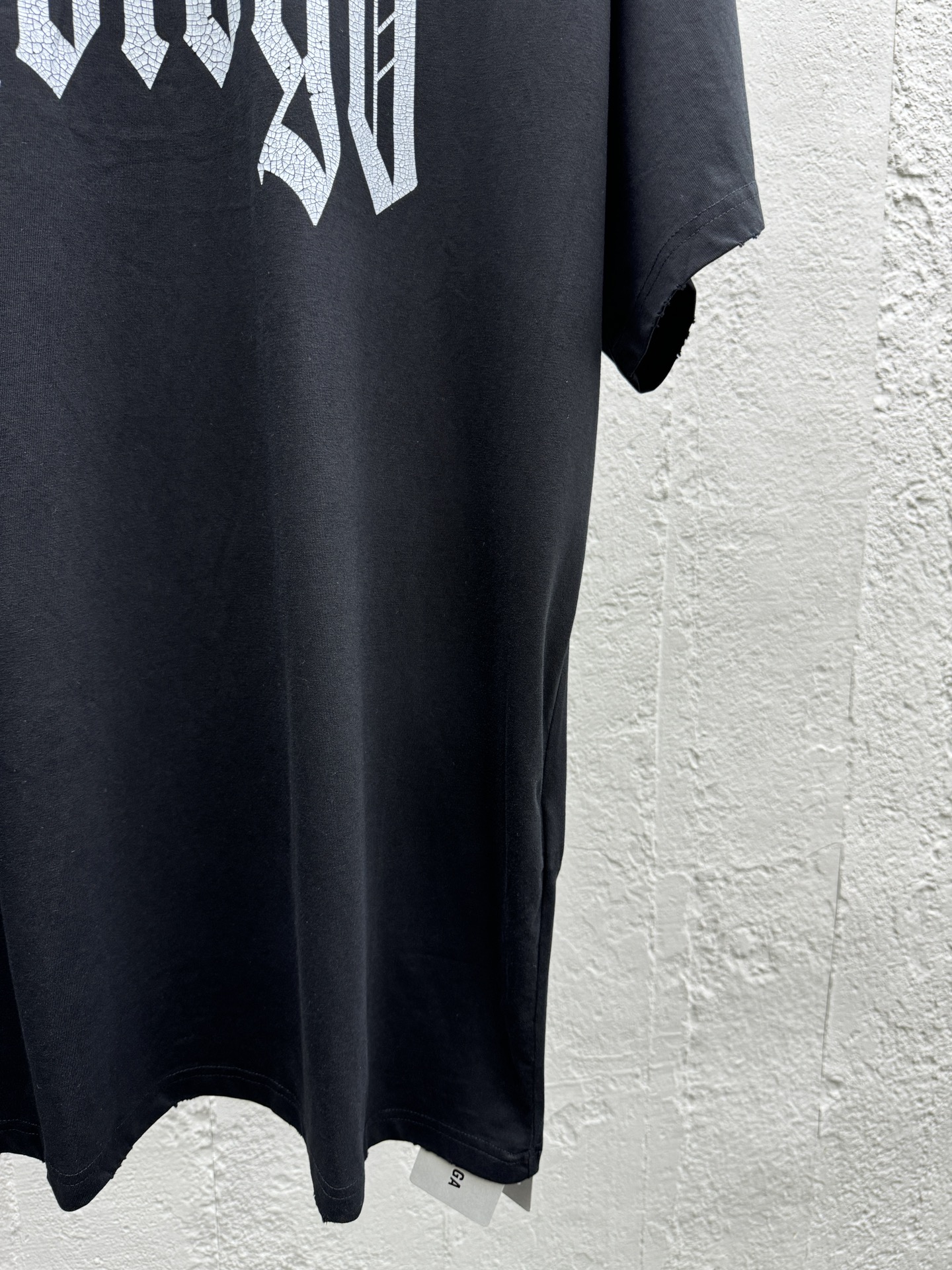 Balenciaga 24SS no logo字母破洞涂鸦印花T恤 7