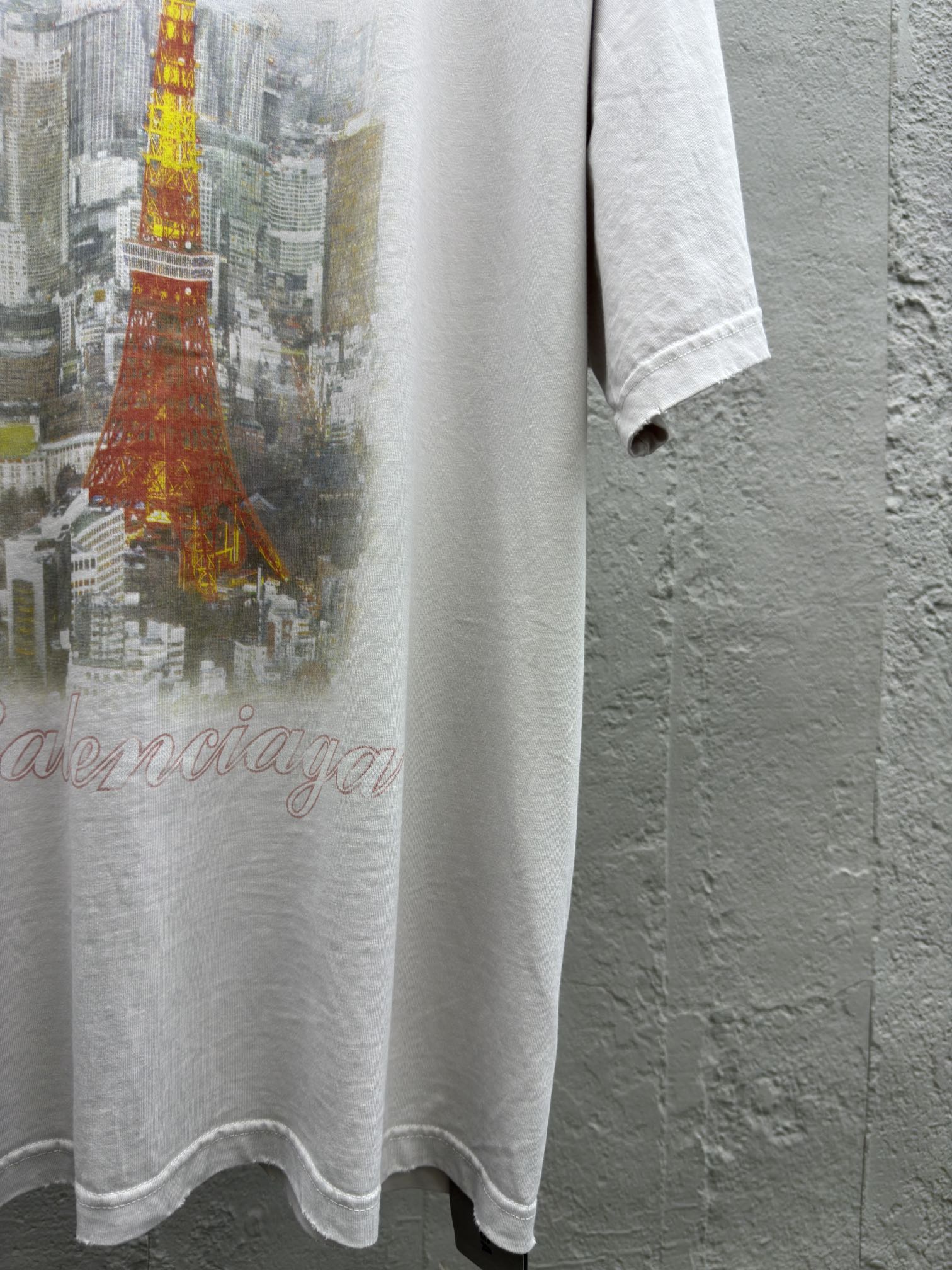 Balenciaga 日本银座东京铁塔T恤 7