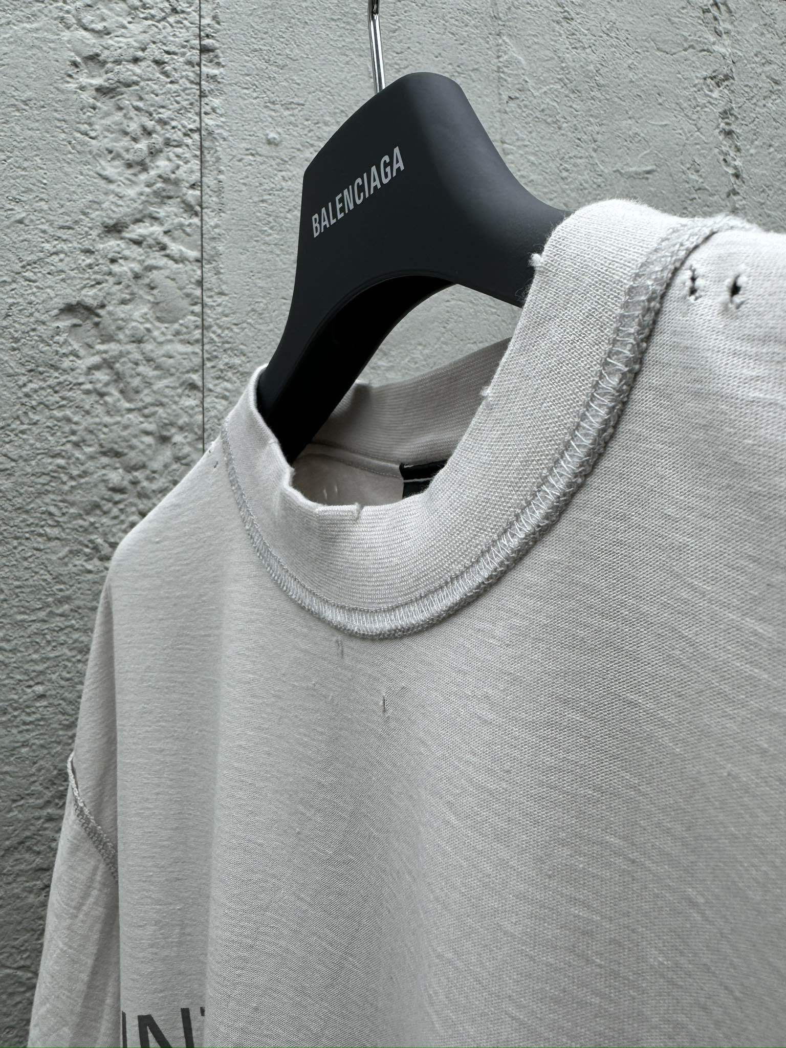 Balenciaga 24SS 反车线前后印花T恤短袖 8
