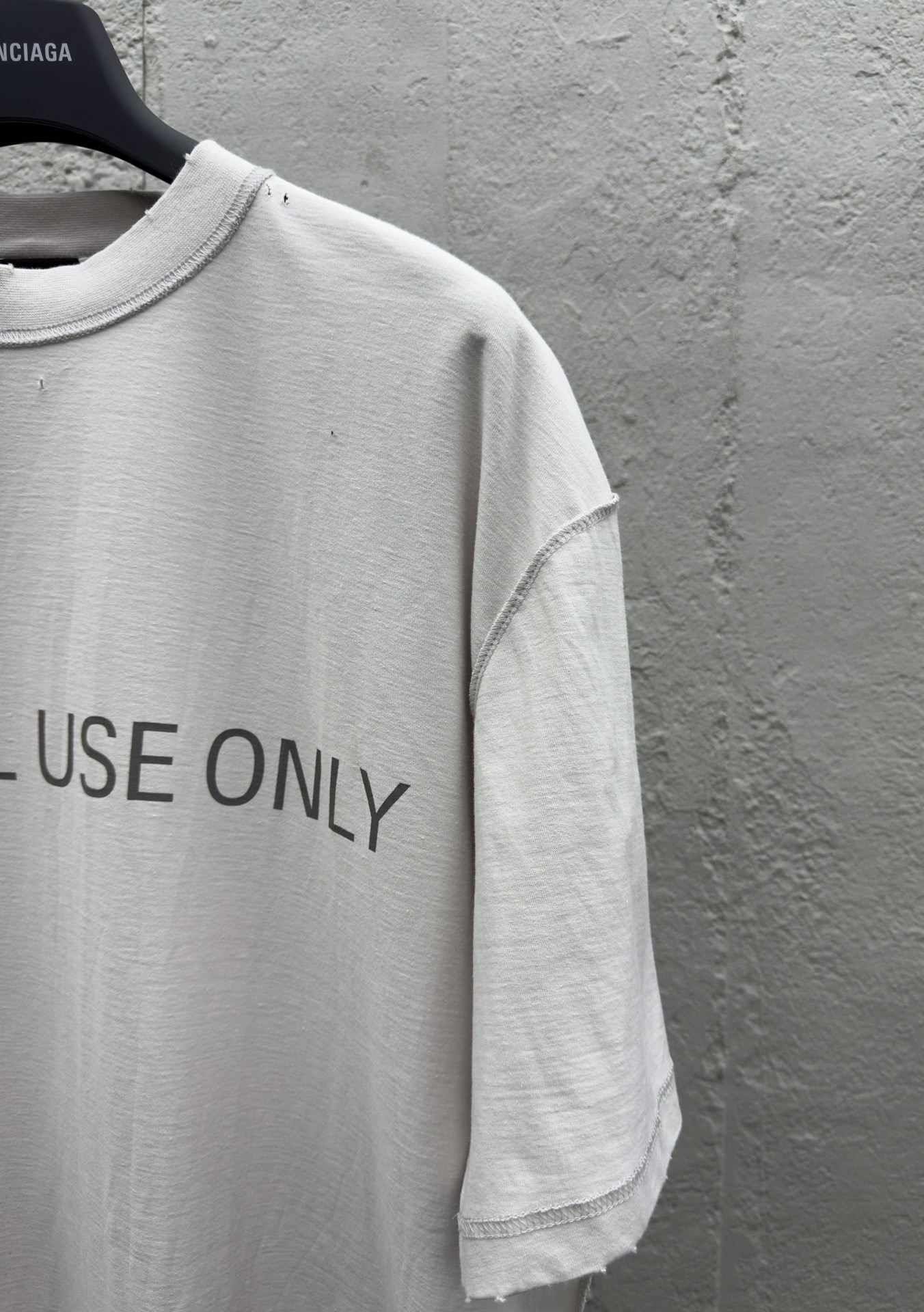 Balenciaga 24SS 反车线前后印花T恤短袖 5