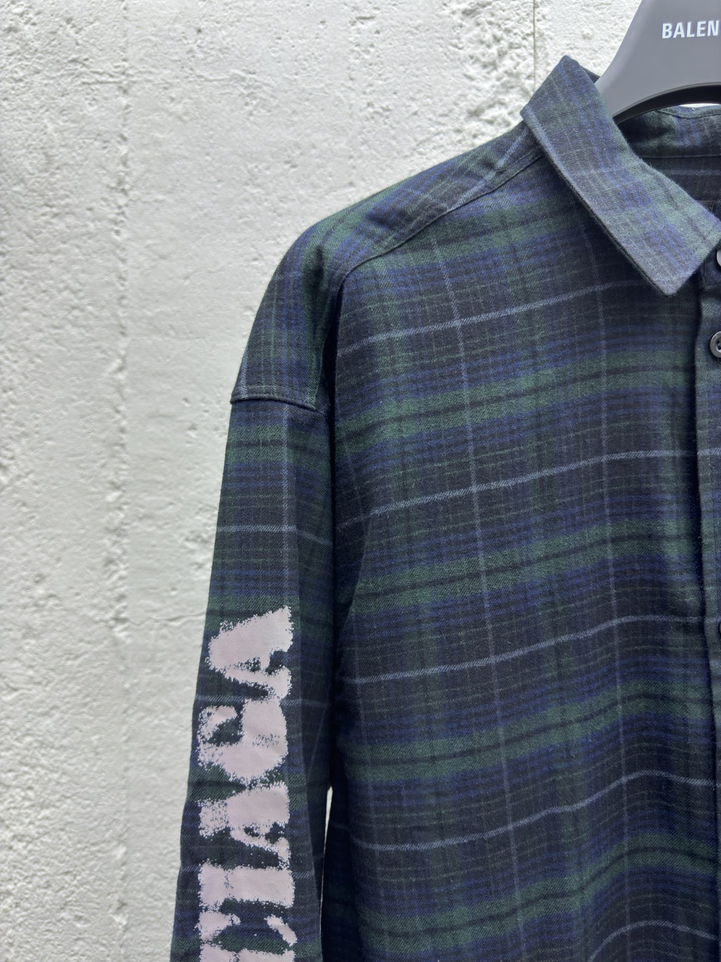 Balenciaga 24SS 日本限定幻影格子衬衫 4