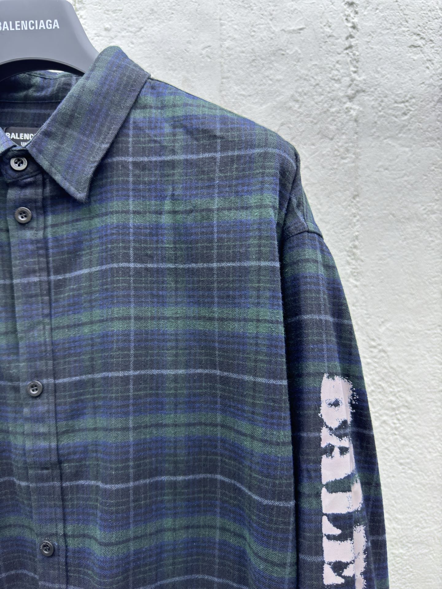 Balenciaga 24SS 日本限定幻影格子衬衫 5