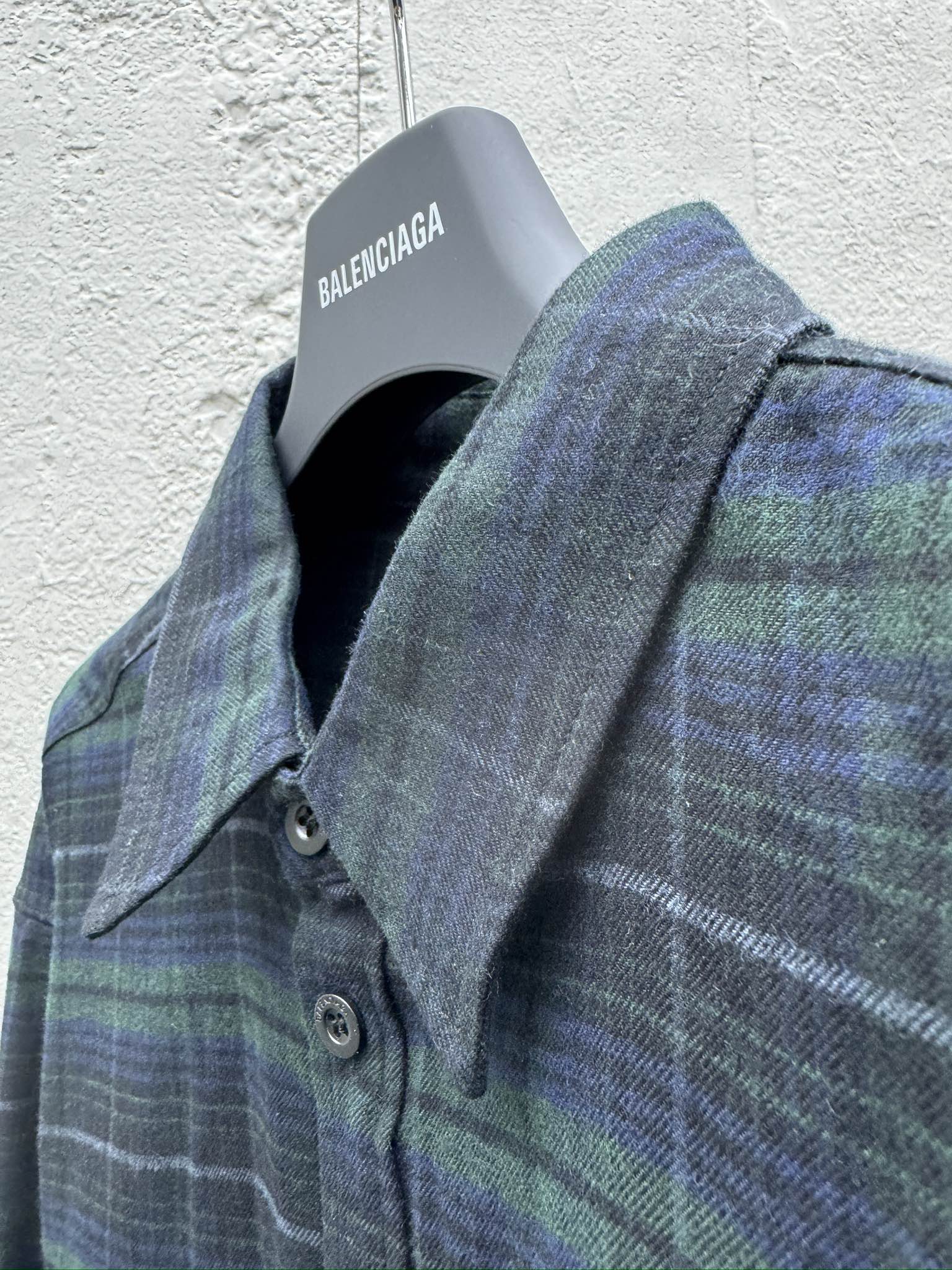 Balenciaga 24SS 日本限定幻影格子衬衫 8