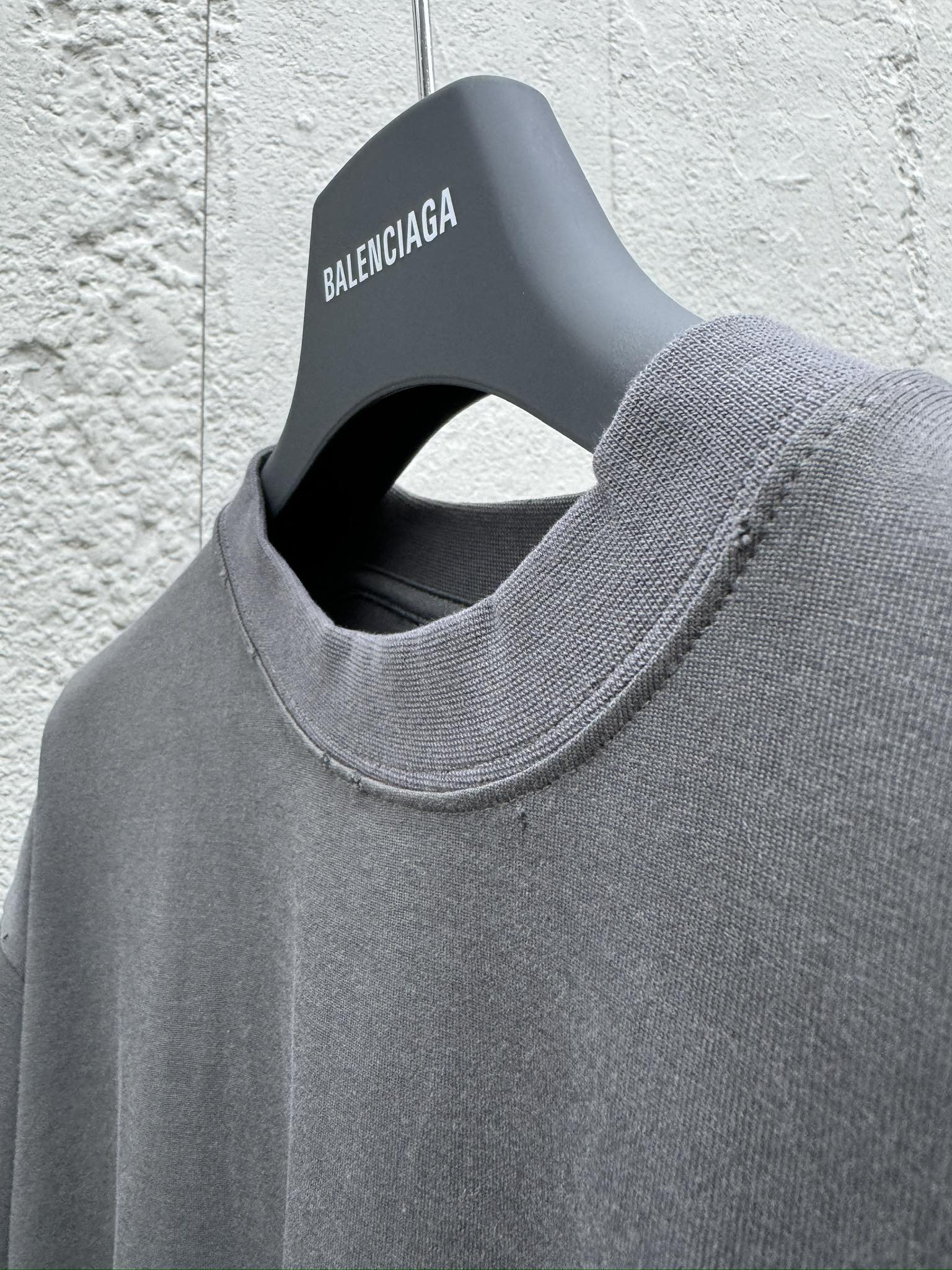 Balenciaga 可乐波浪印花T恤 8